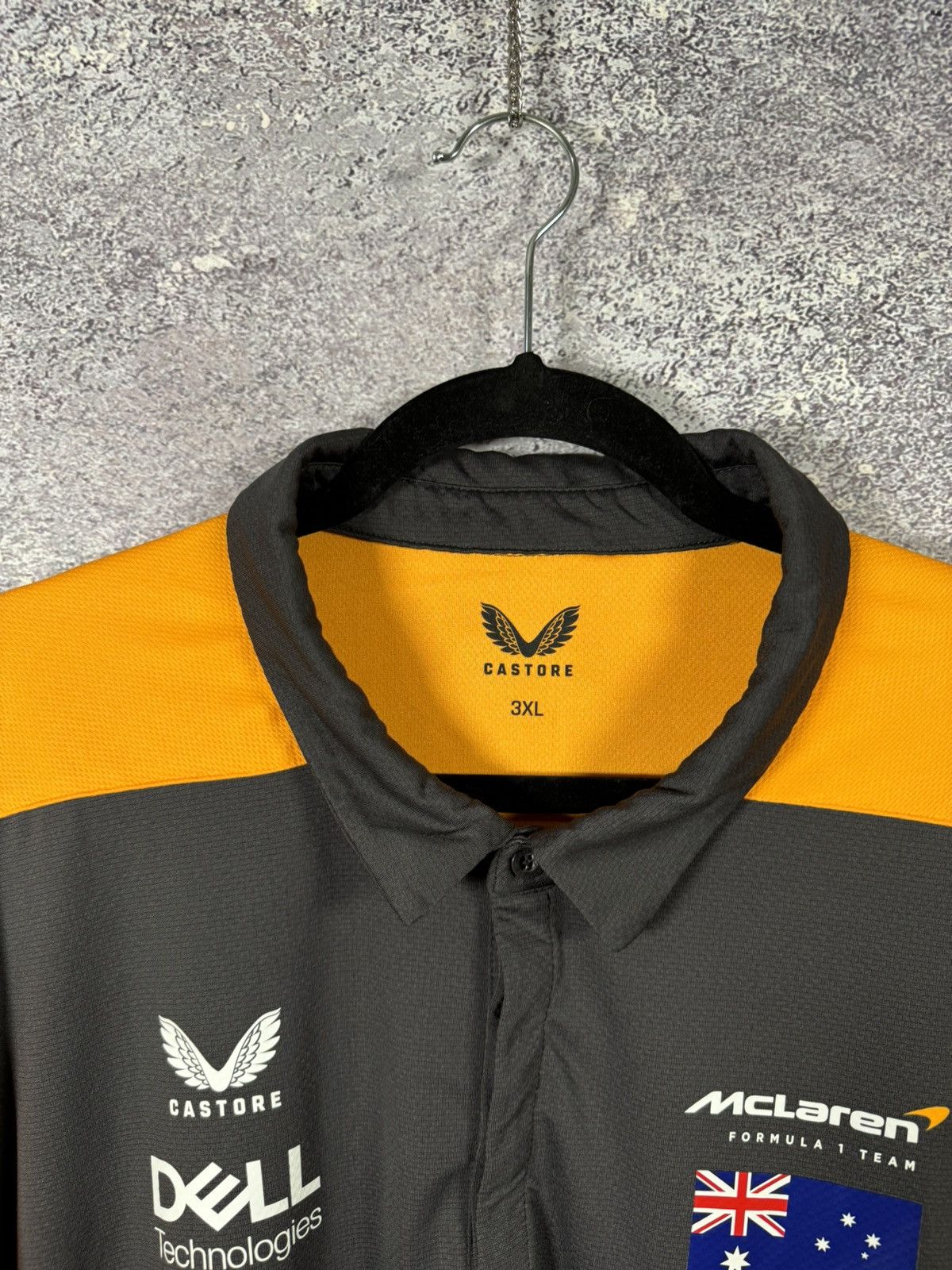 Formula 1 × Malcolm McLaren McLaren Rormula 1 Team Ricciardo #3 Castore F-1 Team 3XL sz Size US XXL / EU 58 / 5 - 7 Thumbnail