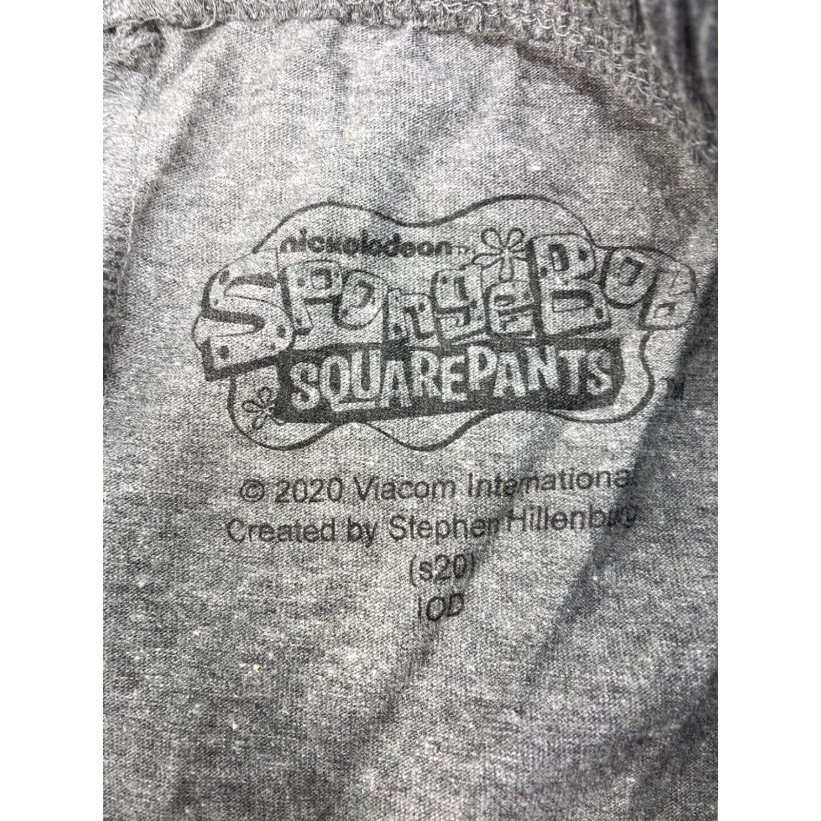 Nickelodeon Nickelodeon SpongeBob Squarepants Patty Me Lounge Pajama Pants Small Gray Men Size US 29 - 5 Thumbnail