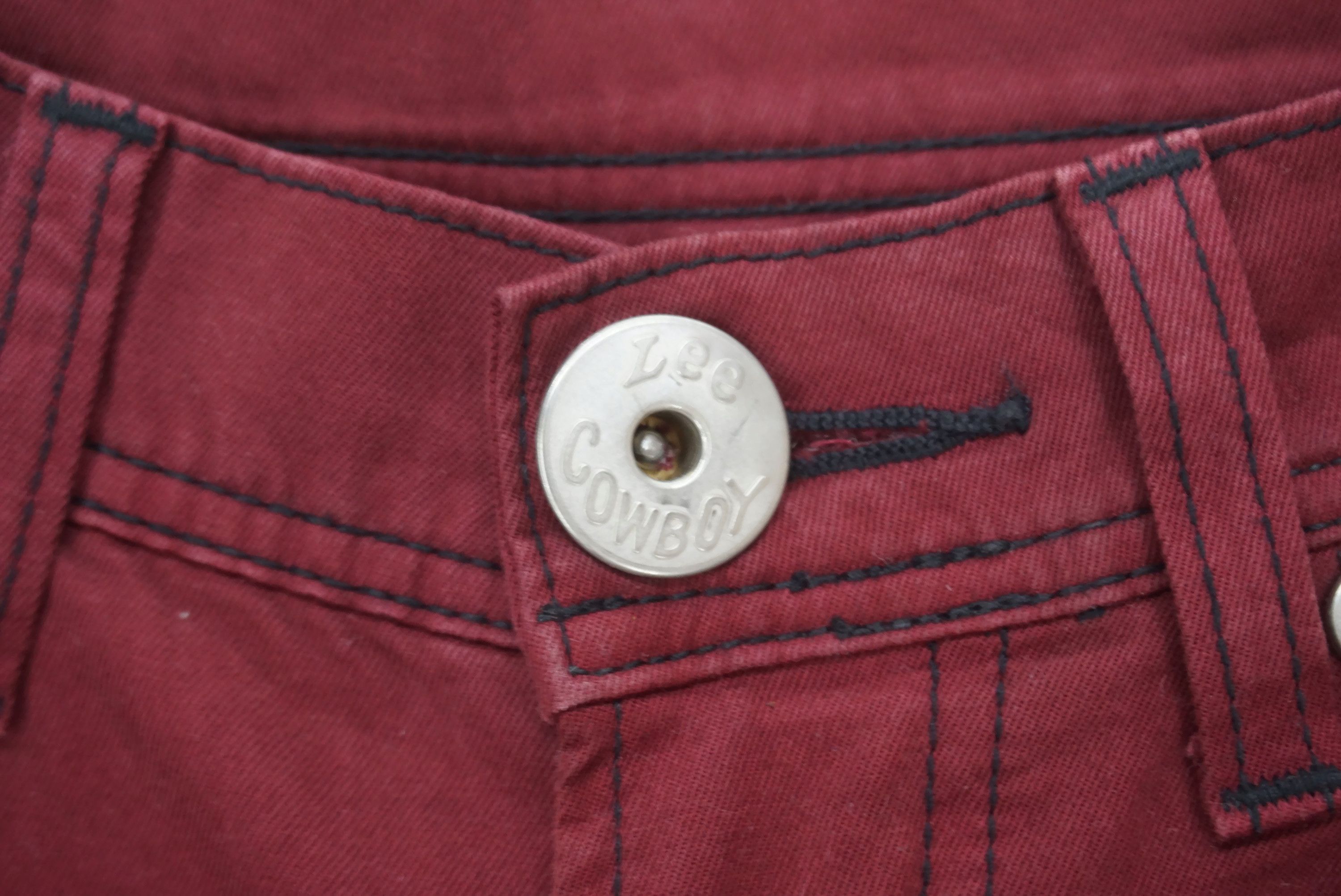Lee Cowboy Pants fit W30xL31 Low-Rise Multi Zipper Bondage Pants Size US 28 / EU 44 - 4 Thumbnail