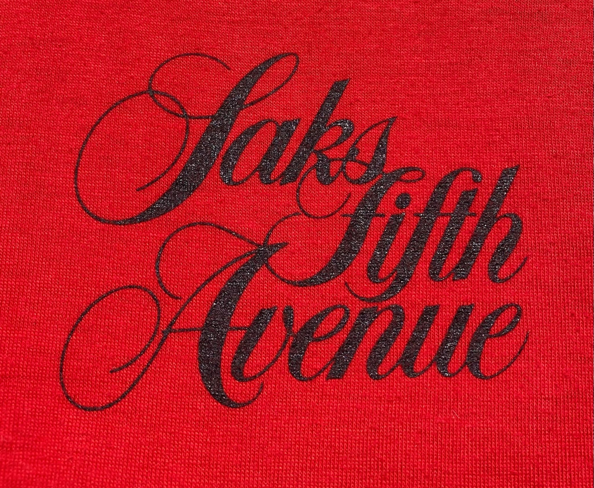 Vintage VTG 80’s Saks Fifth Avenue Single Stitch T-shirt Small Size S / US 4 / IT 40 - 3 Thumbnail