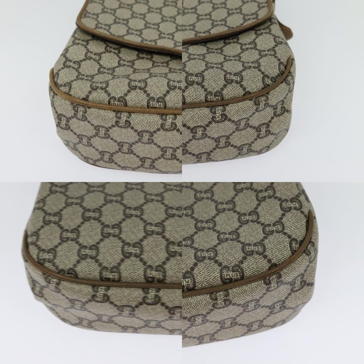 Gucci GUCCI GG Plus Supreme Shoulder Bag Pvc Beige Gold Size ONE SIZE - 10 Thumbnail