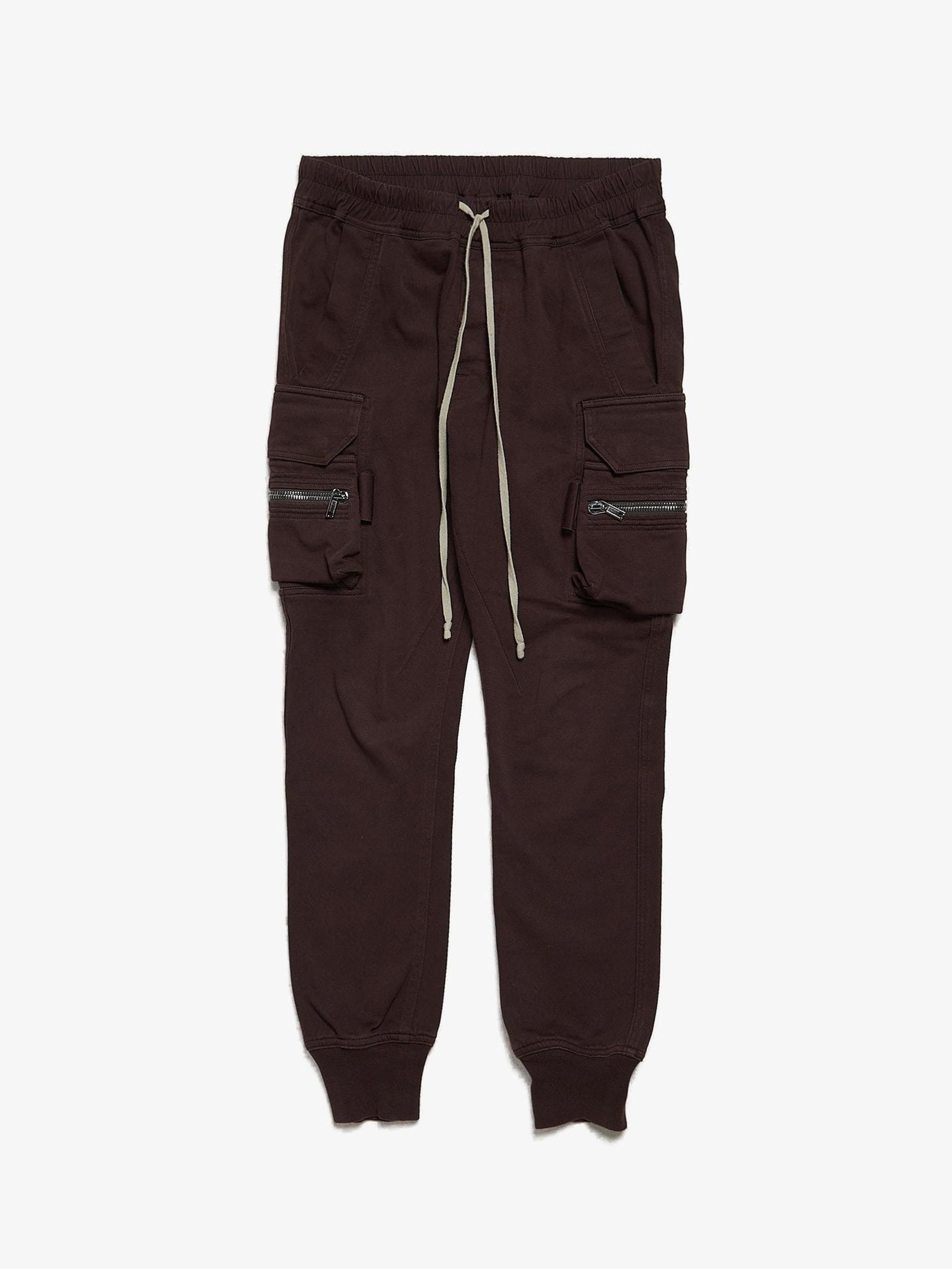 Rick Owens Vinous Laced Vinous Cargo Pants Size US 34 / EU 50 - 1 Thumbnail