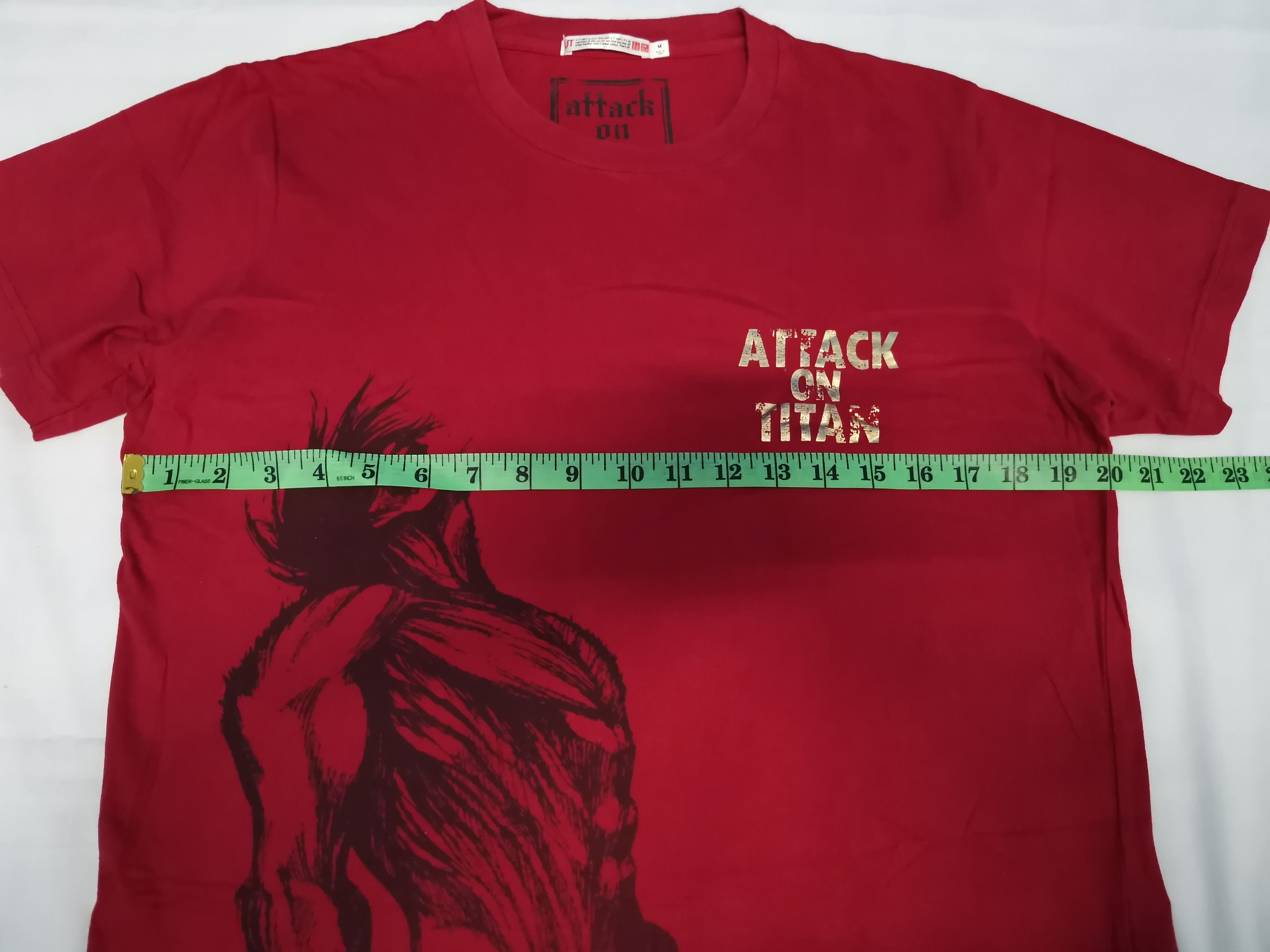 Anime Attack on Titan Japan Anime Tee Akira Bleach Evangelion Size US M / EU 48-50 / 2 - 5 Thumbnail