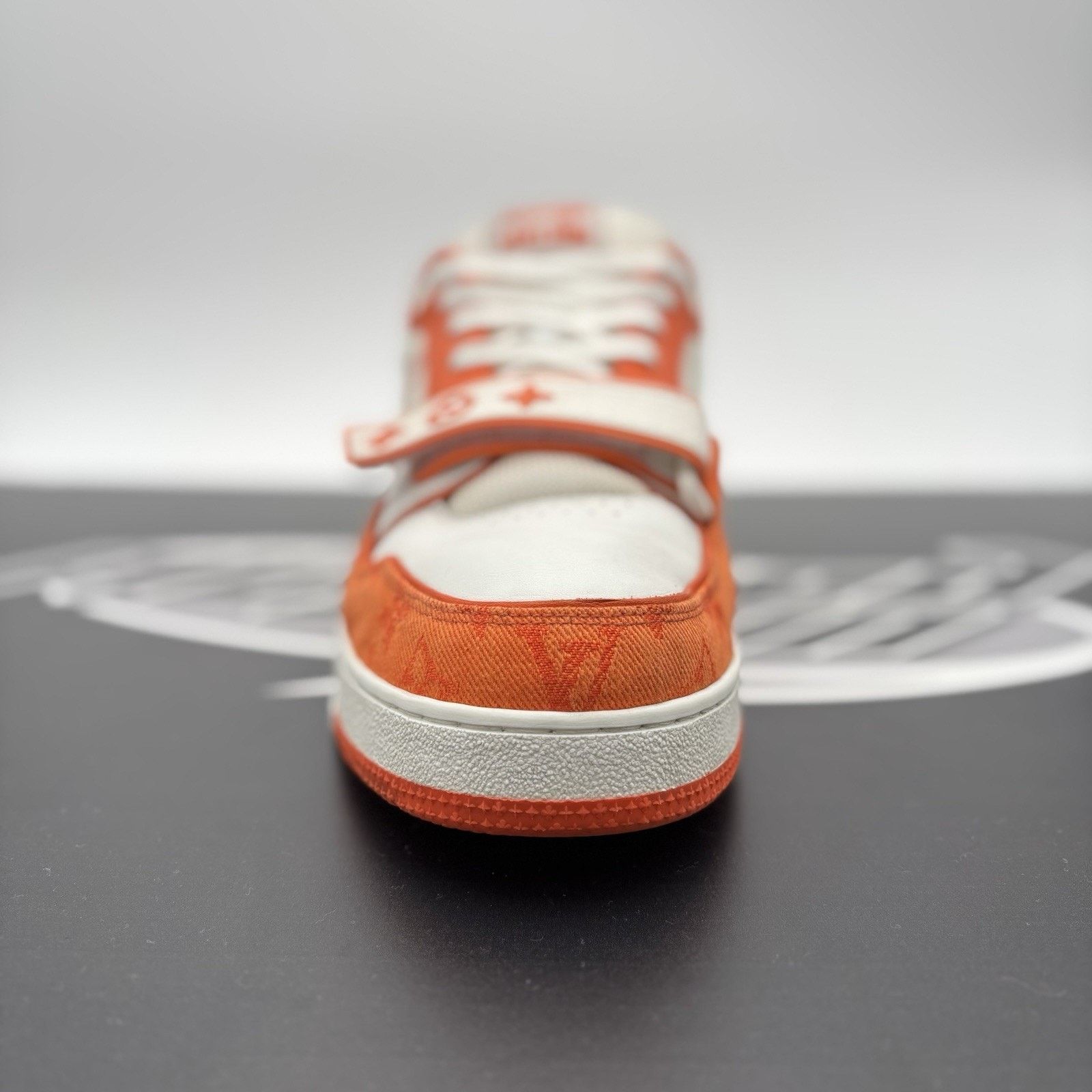 Louis Vuitton Louis Vuitton Trainer Strap ' Orange ' | GREAT CONDITION! Size US 10.5 / EU 43-44 - 6 Thumbnail