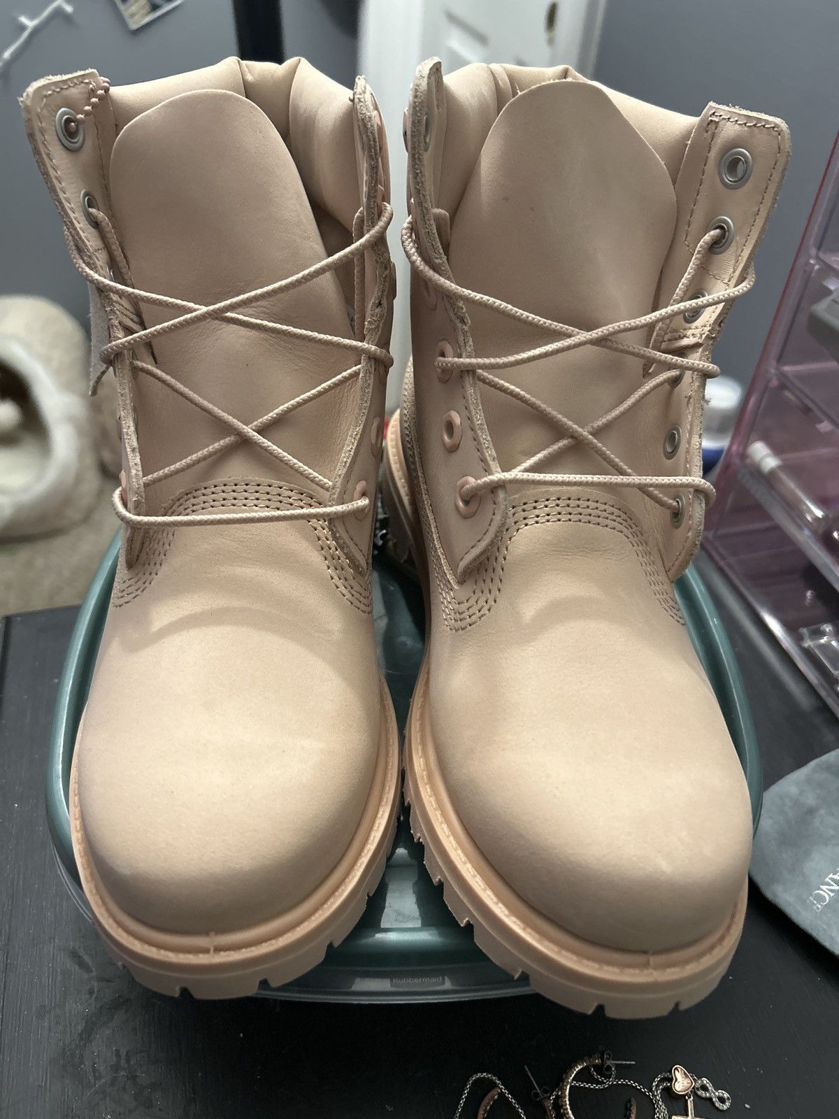 Timberland timberland premium 6 in lace waterproof light pink nubuck Size US 6.5 / IT 36.5 - 12 Thumbnail