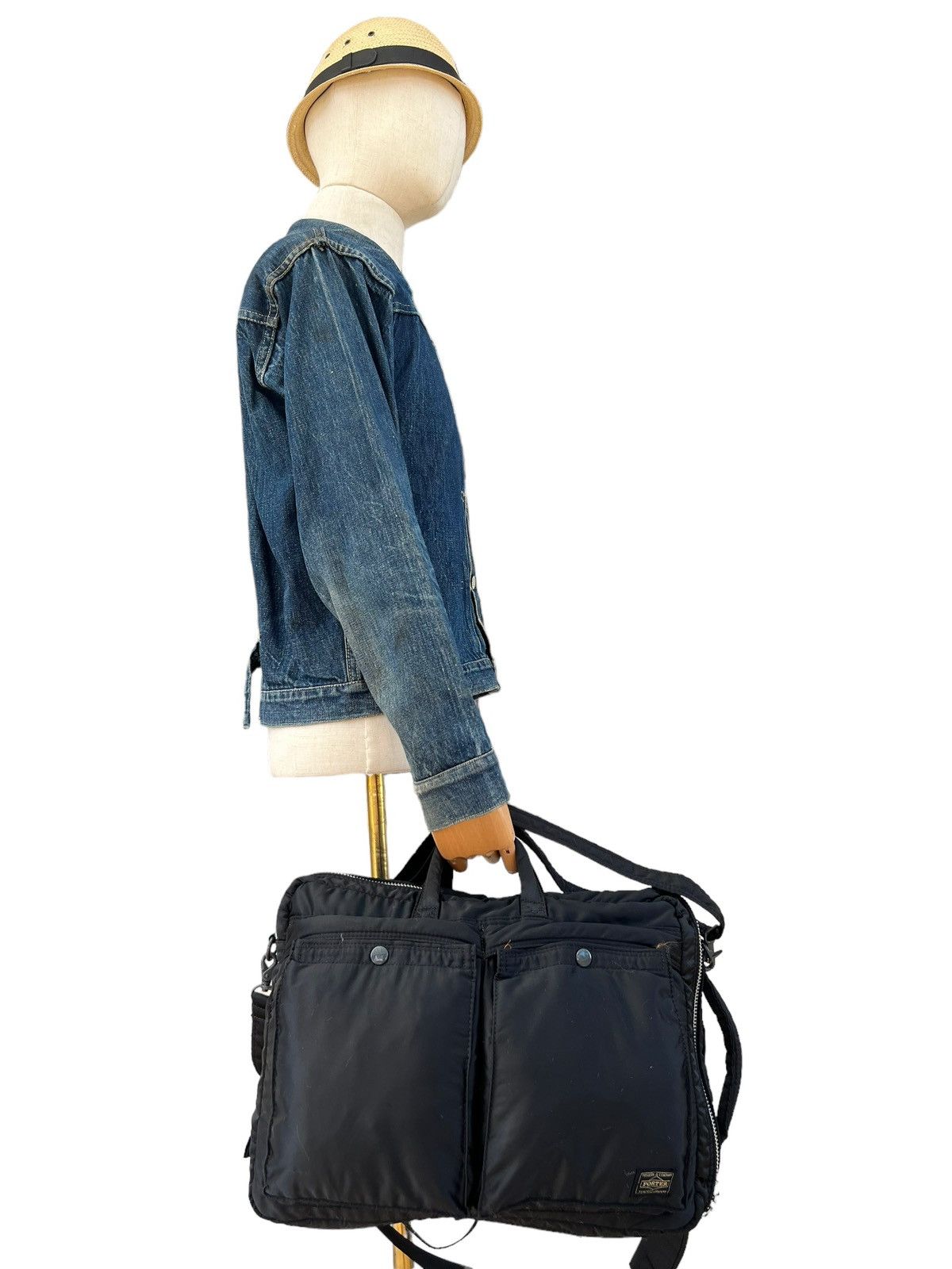 Porter By Yoshida Tanker 3Way Briefcase Black