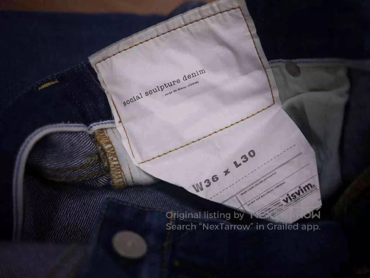 Visvim visvim D10 Casual Denim Pants for Men. Size US 36 / EU 52 - 9 Thumbnail