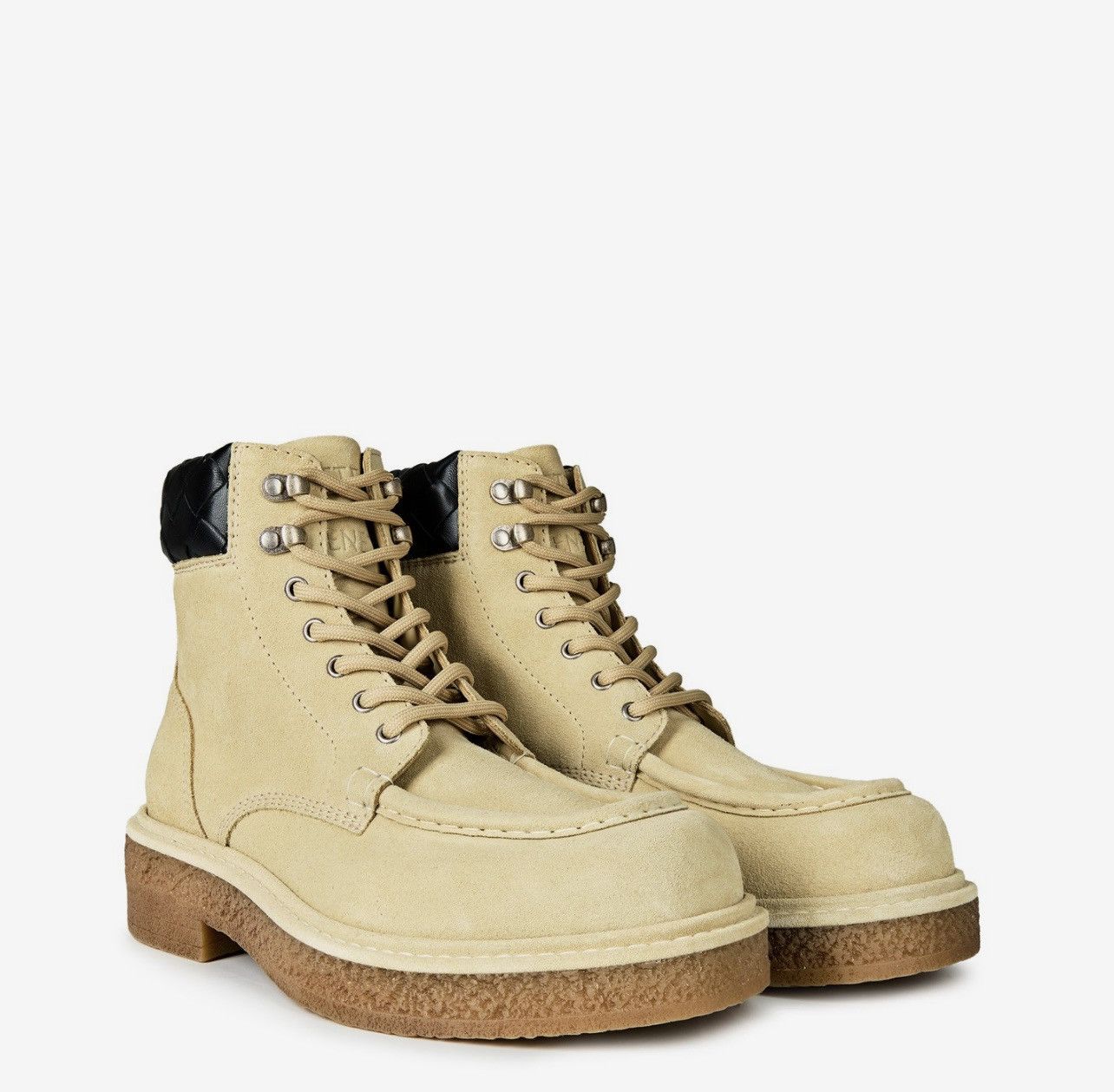 Bottega Veneta BOTTEGA VENETA HADDOCK LACE-UP ANKLE BOOTS Size US 9 / EU 42 - 3 Thumbnail