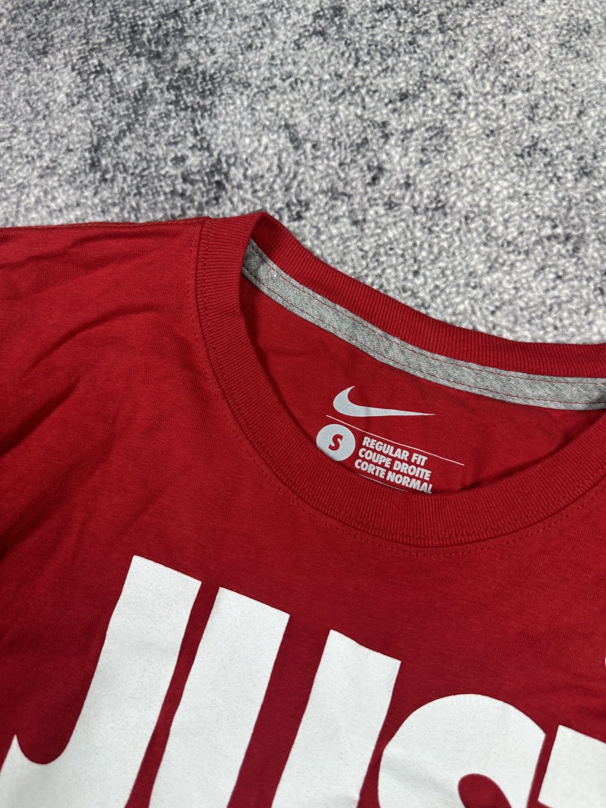 Nike Y2K Vintage Nike Just Do It Usa Big Logo T-shirt Streetwear Size US S / EU 44-46 / 1 - 3 Thumbnail