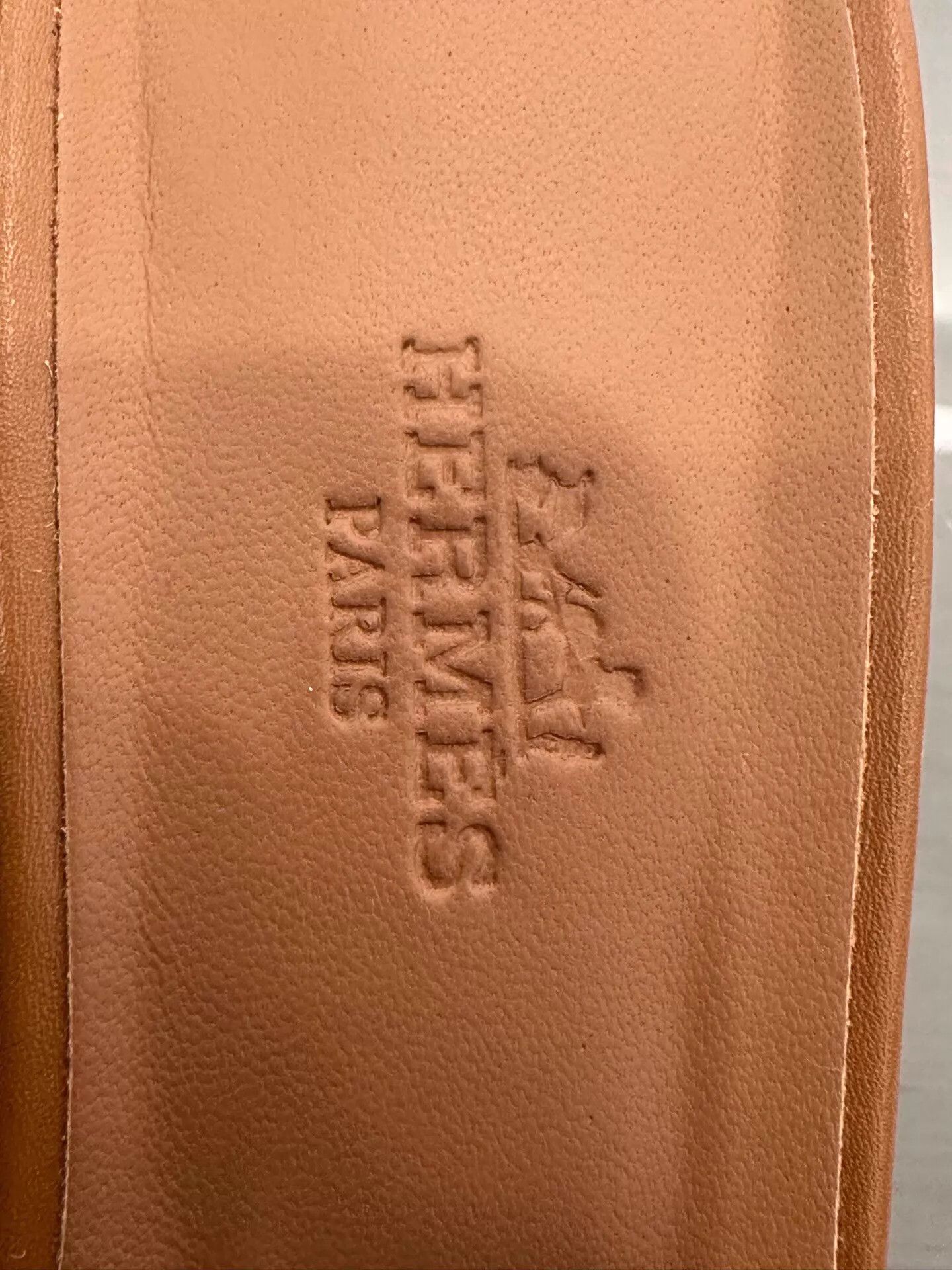Hermes Hermes Women's Brown Pig Nose Logo 5cm Heel Sandal 37 Size US 6.5 / IT 36.5 - 7 Thumbnail