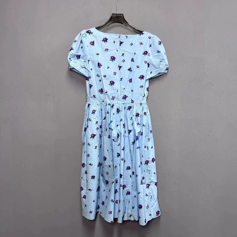 Prada Prada French jacquad dress 2503-Nextarrow Size S / US 4 / IT 40 - 2 Thumbnail