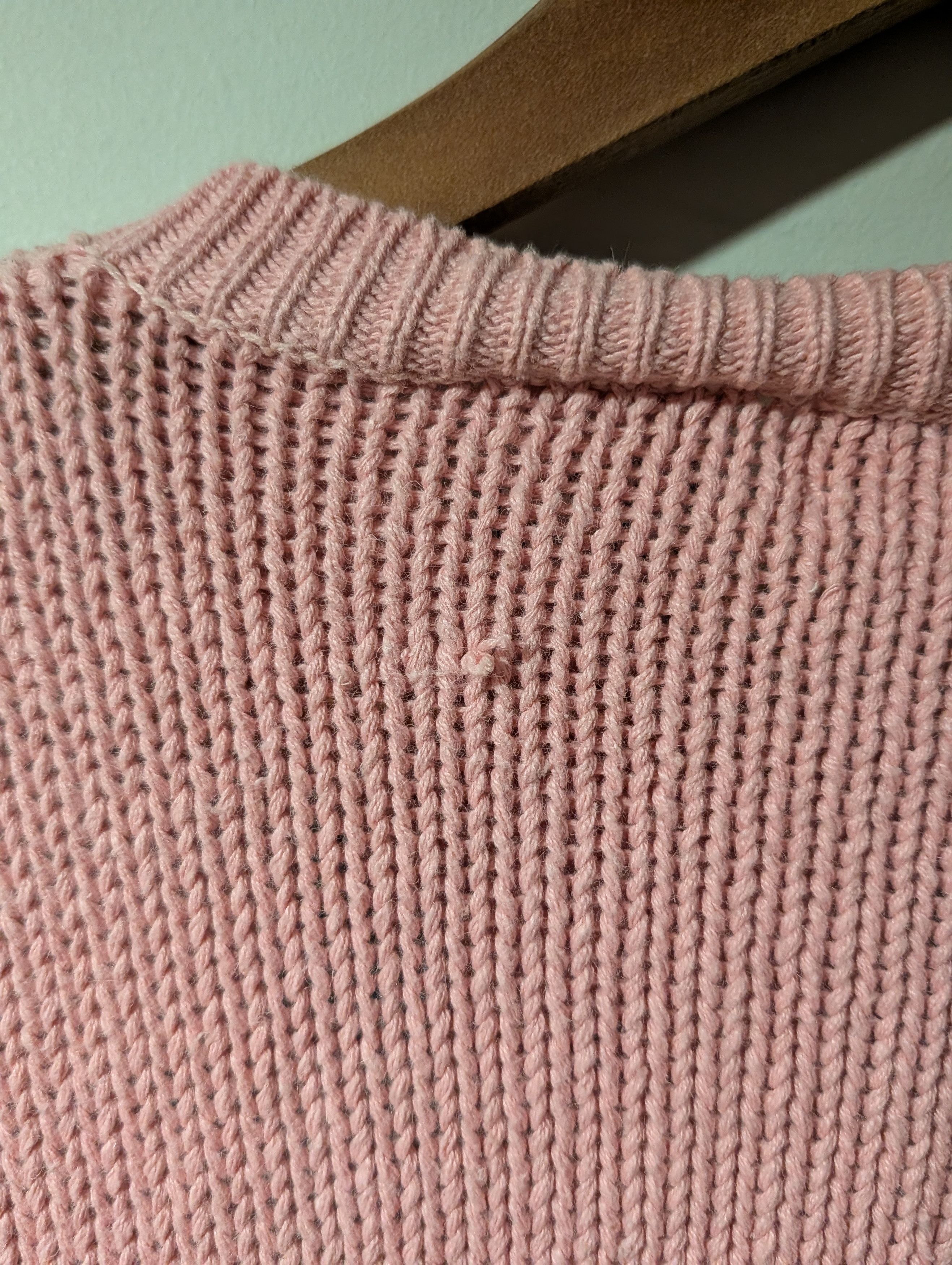Vintage Vintage 90s Alexandra Barlett Hand Crafted Ramie Cardigan Size L / US 10 / IT 46 - 6 Thumbnail