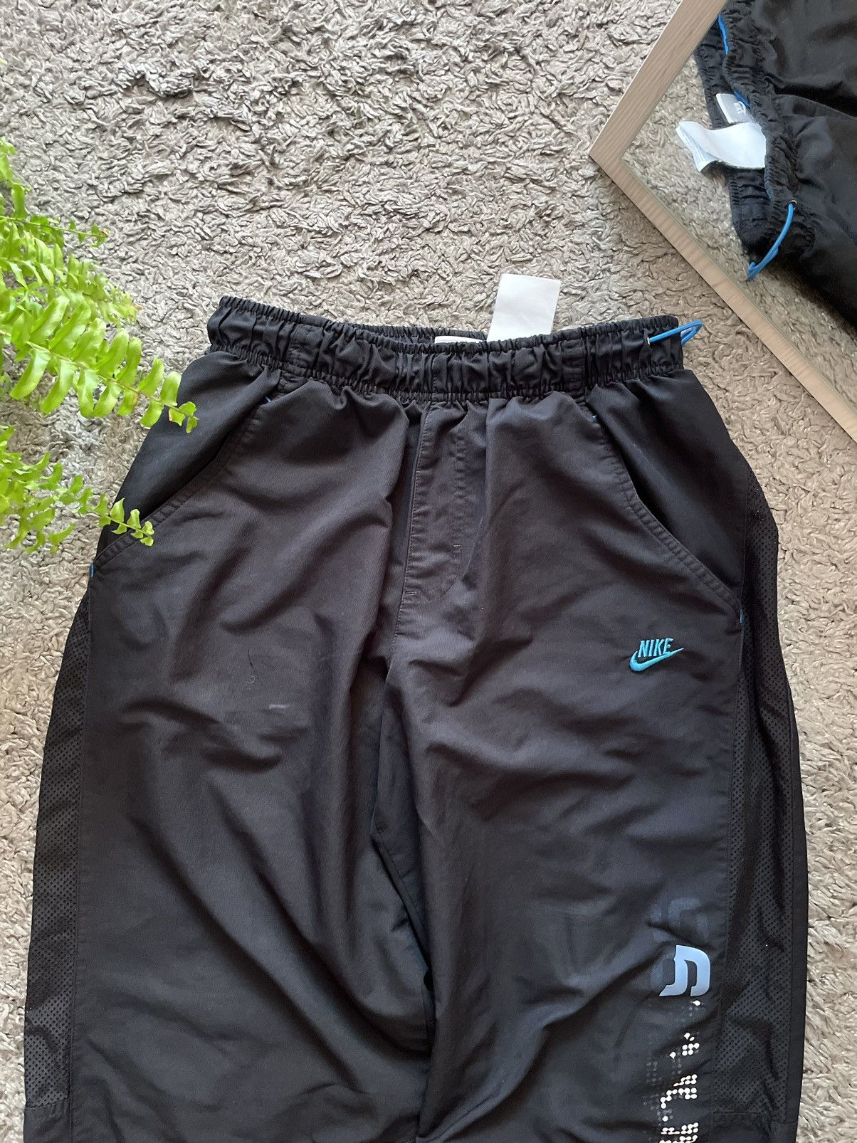 Nike × Vintage 00s Nike Vintage Pants Streetwear Logo Swoosh Rare Size US 30 / EU 46 - 8 Thumbnail