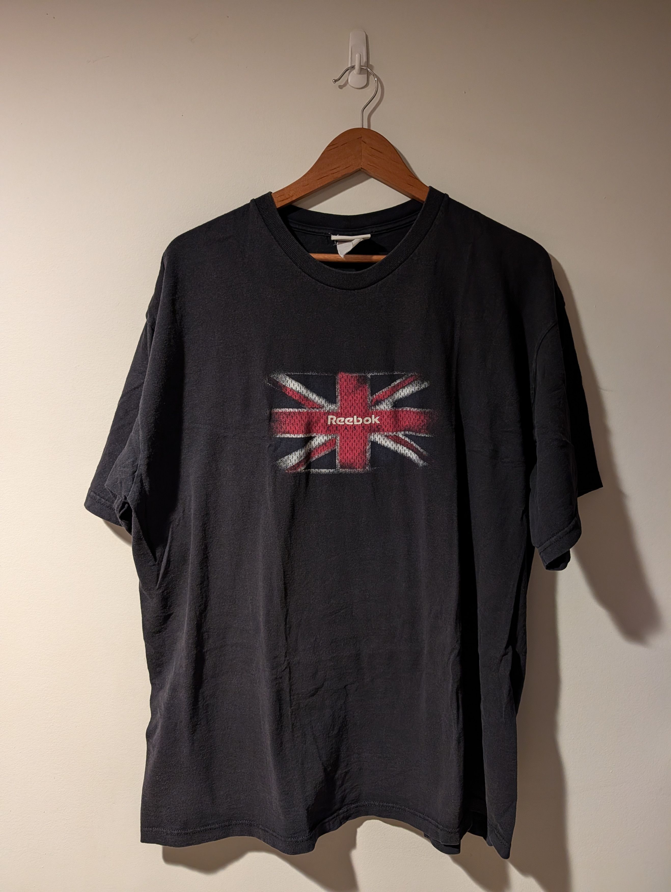 Reebok Vintage Reebok Union Jack British Flag T-Shirt UK Heritage Size US XL / EU 56 / 4 - 1 Thumbnail