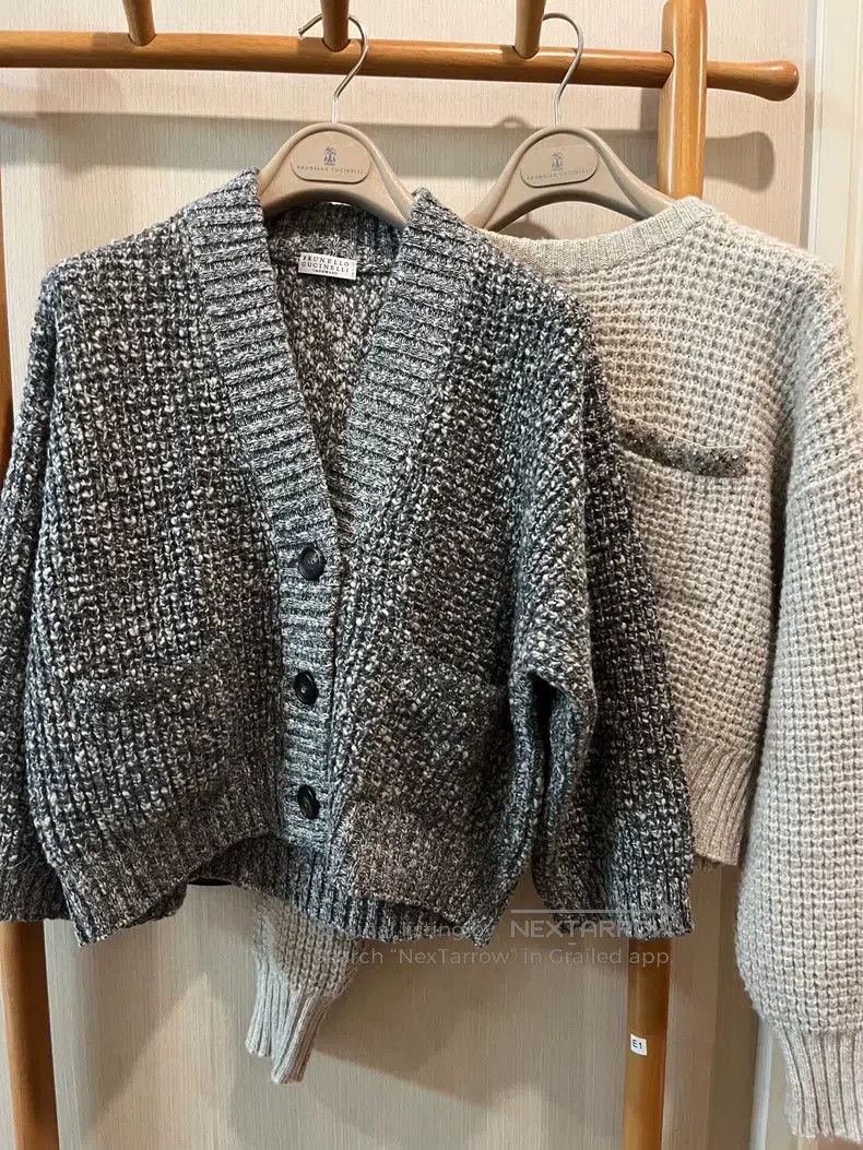 Brunello Cucinelli Brunello Cucinelli Cashmere Blend Beaded Jacket Cardigan Size XS / US 0-2 / IT 36-38 - 2 Thumbnail