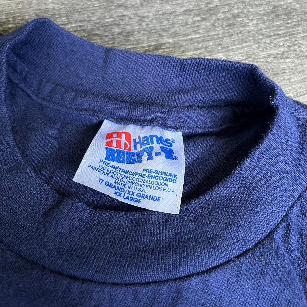 Drain Gang Vintage 1990s Ecco2K Style Security! Spellout Logo Tee Shirt Size US XXL / EU 58 / 5 - 6 Thumbnail