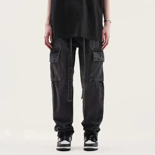Japanese Brand × Jean Vintage multi-pocket cargo jeans Size US 32 / EU 48 - 3 Thumbnail