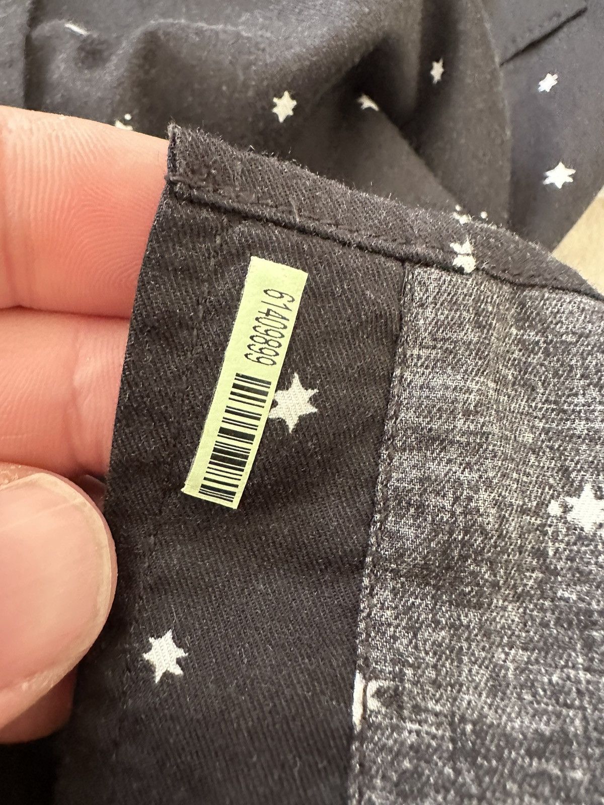 Saint Laurent Paris Grail SS16 Saint Laurent black shirt white star polka dot S Size US S / EU 44-46 / 1 - 24 Thumbnail