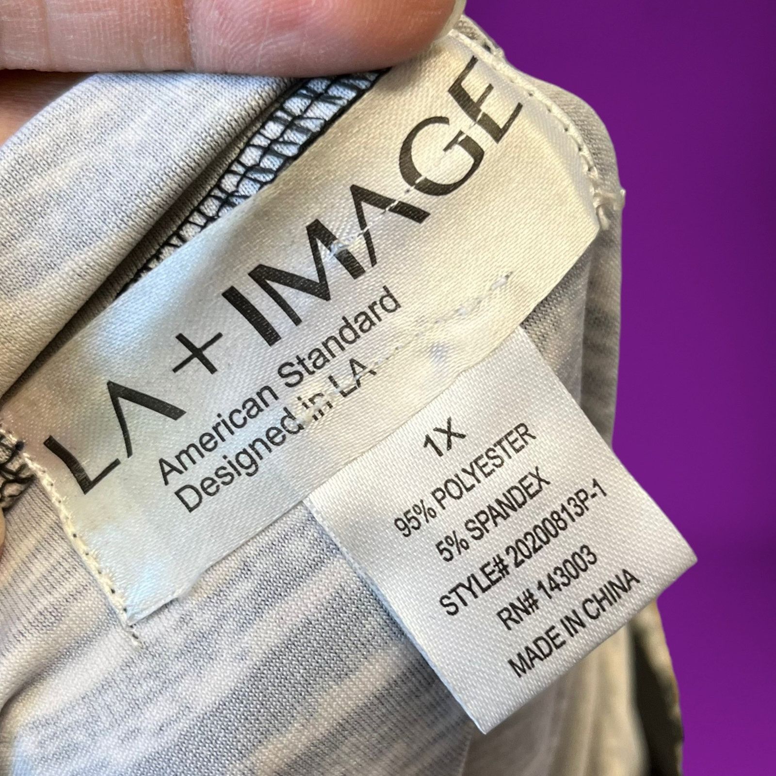 Other LA + Image Jacket Plus Size 1X Aerated Workout Performance Size ONE SIZE - 8 Thumbnail