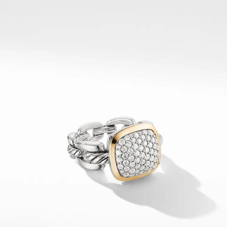 David Yurman o1w1db11025 /Size 8 / R14490D Ring in Silver Size ONE SIZE - 1 Thumbnail