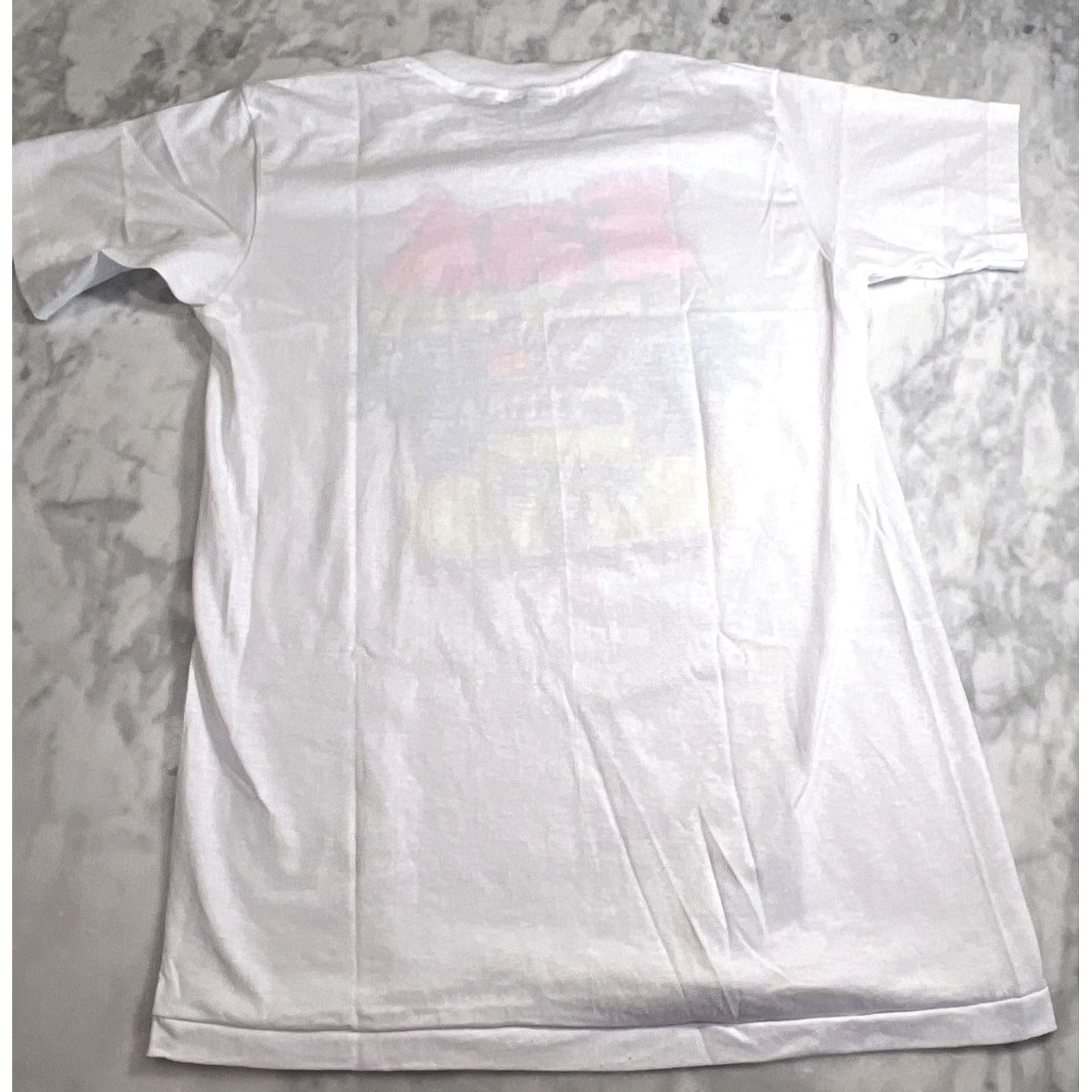 Hanes VINTAGE 1990 Fat Fendered Street Rod Shop T Shirt Small Fontana CA Single Stitch Neon Hanes Mens S White Graphic Tee Mod/GoGo Size US S / EU 44-46 / 1 - 6 Thumbnail