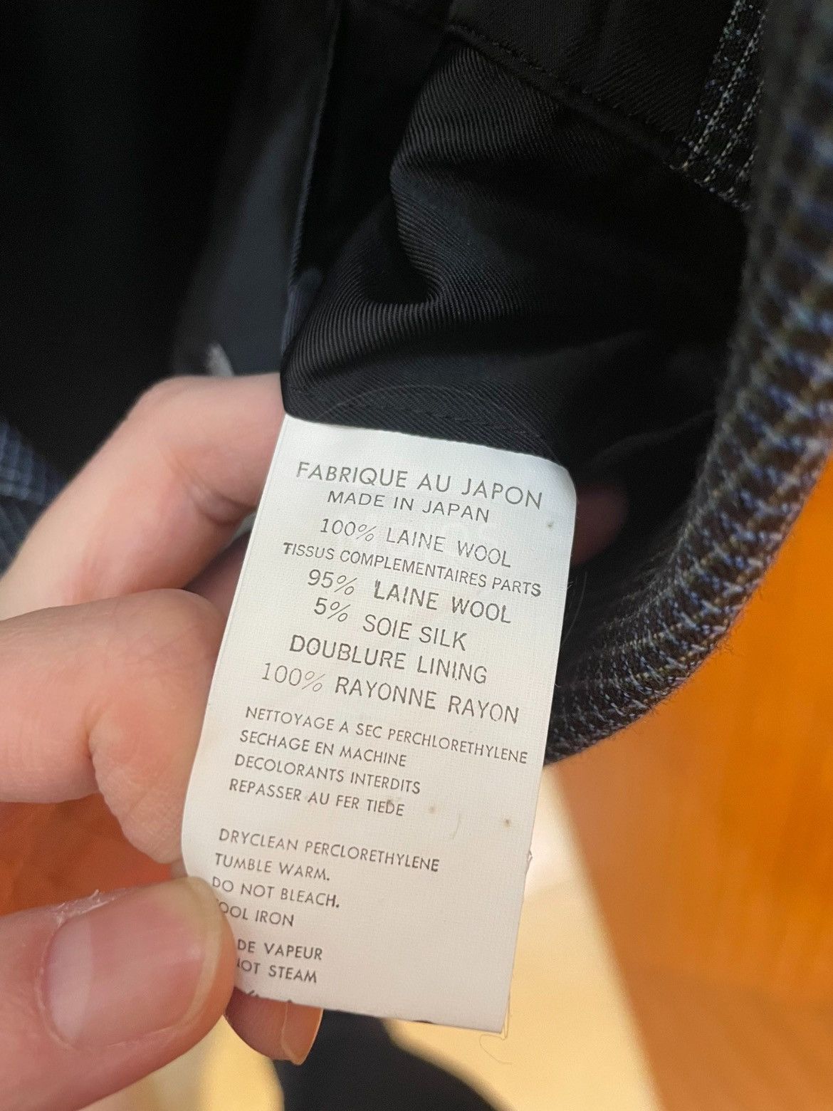 Yohji Yamamoto Yohji Yamamoto Pour Homme 95AW Joint Clolor Suit-2508 Size US M / EU 48-50 / 2 - 7 Thumbnail