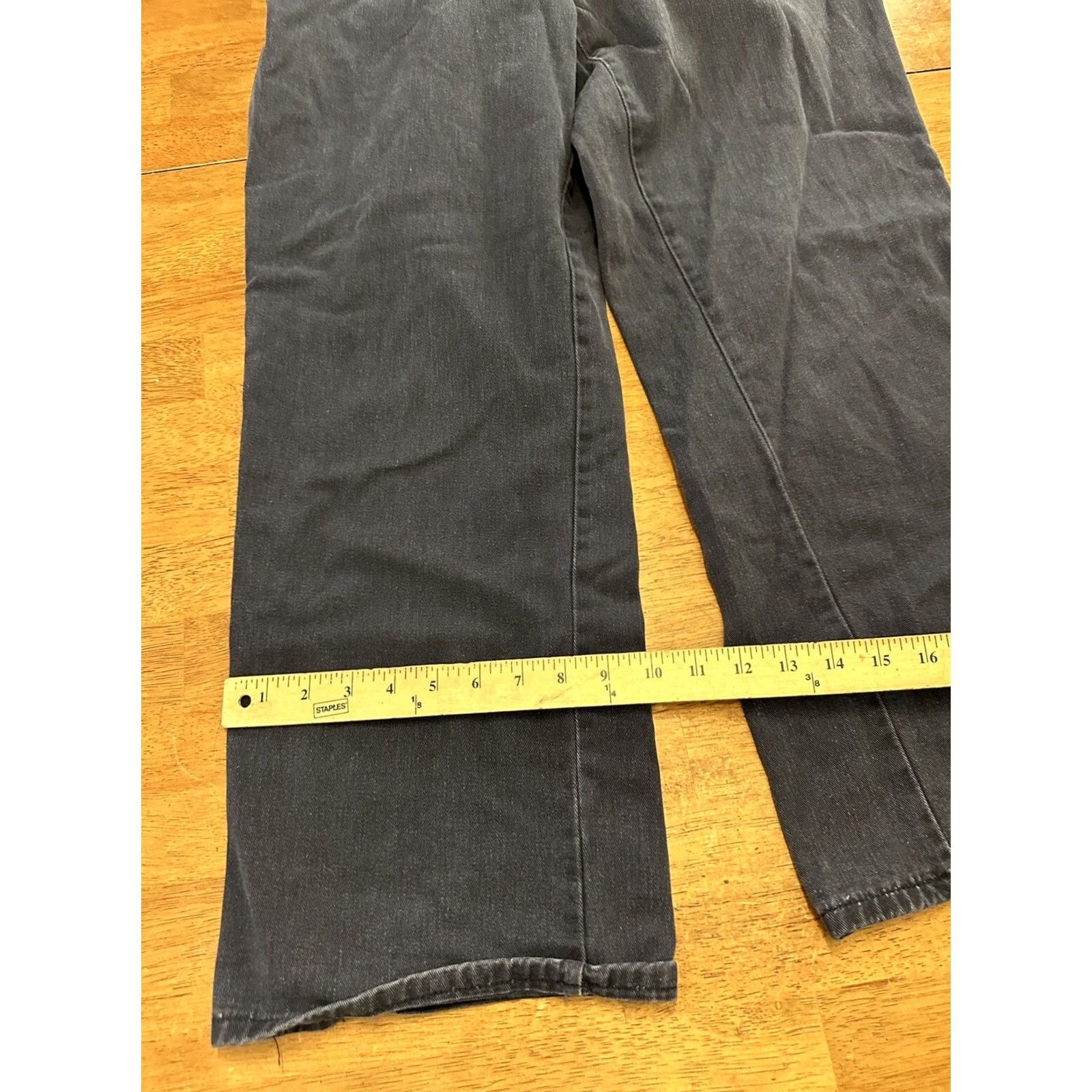 Vintage Bulwark FR Pants Men 32x31 Westex Ultrasoft Blue Cargo Workwear Size US 32 / EU 48 - 7 Thumbnail