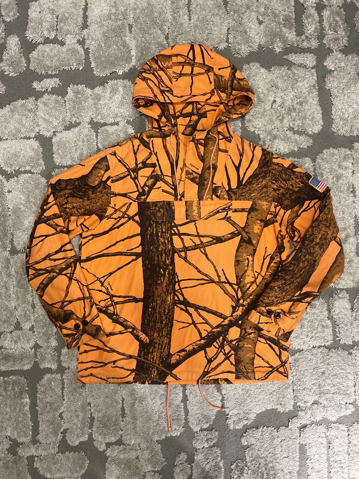 Supreme Field Jacket Orange | Grailed