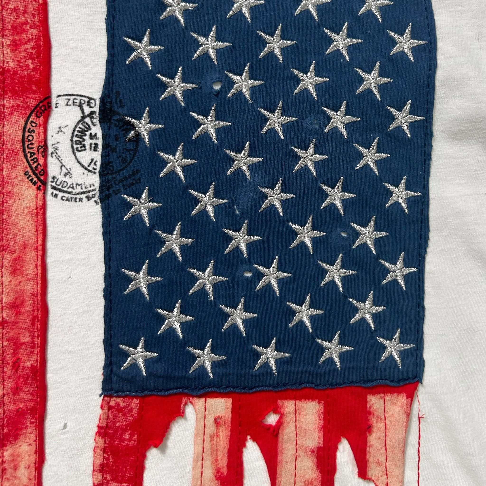 Dsquared2 Dsquared2 2010's USA Flag Tee Size US M / EU 48-50 / 2 - 3 Thumbnail