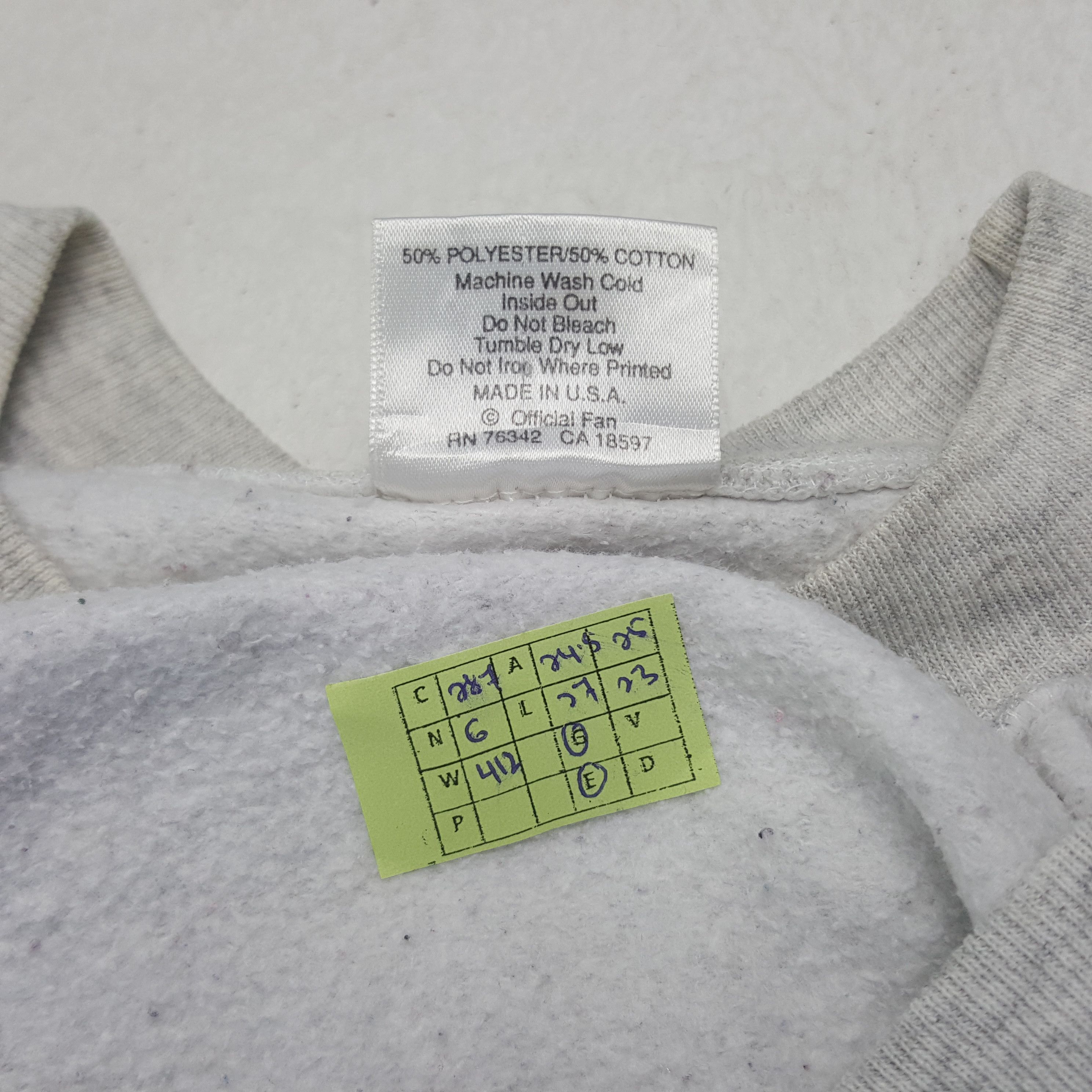 MLB × Vintage Vintage Atlanta Braves American Baseball Sweatshirt C287N6 Size US L / EU 52-54 / 3 - 7 Thumbnail