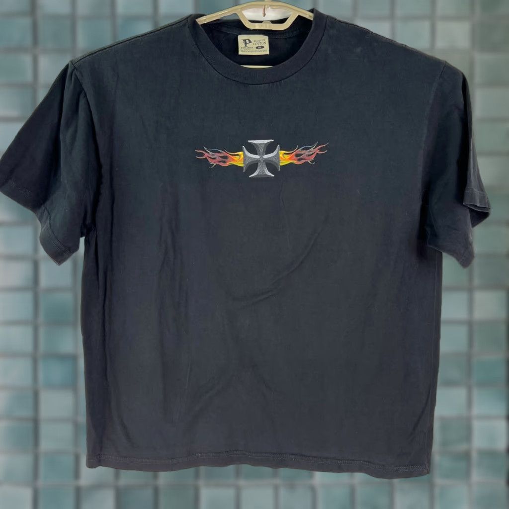 Paradise Paradise T-Shirt Black XL Men Tomahawk 2003 Graphic Short Sleeve Crew Neck 100% Cotton USA Vintage No N/A? Size US XL / EU 56 / 4 - 1 Thumbnail