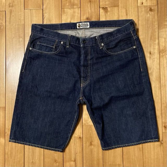 Bape BAPE Cosmos Milo Embroidered Denim Shorts Space APE ★size XL Size US 36 / EU 52 - 2 Thumbnail