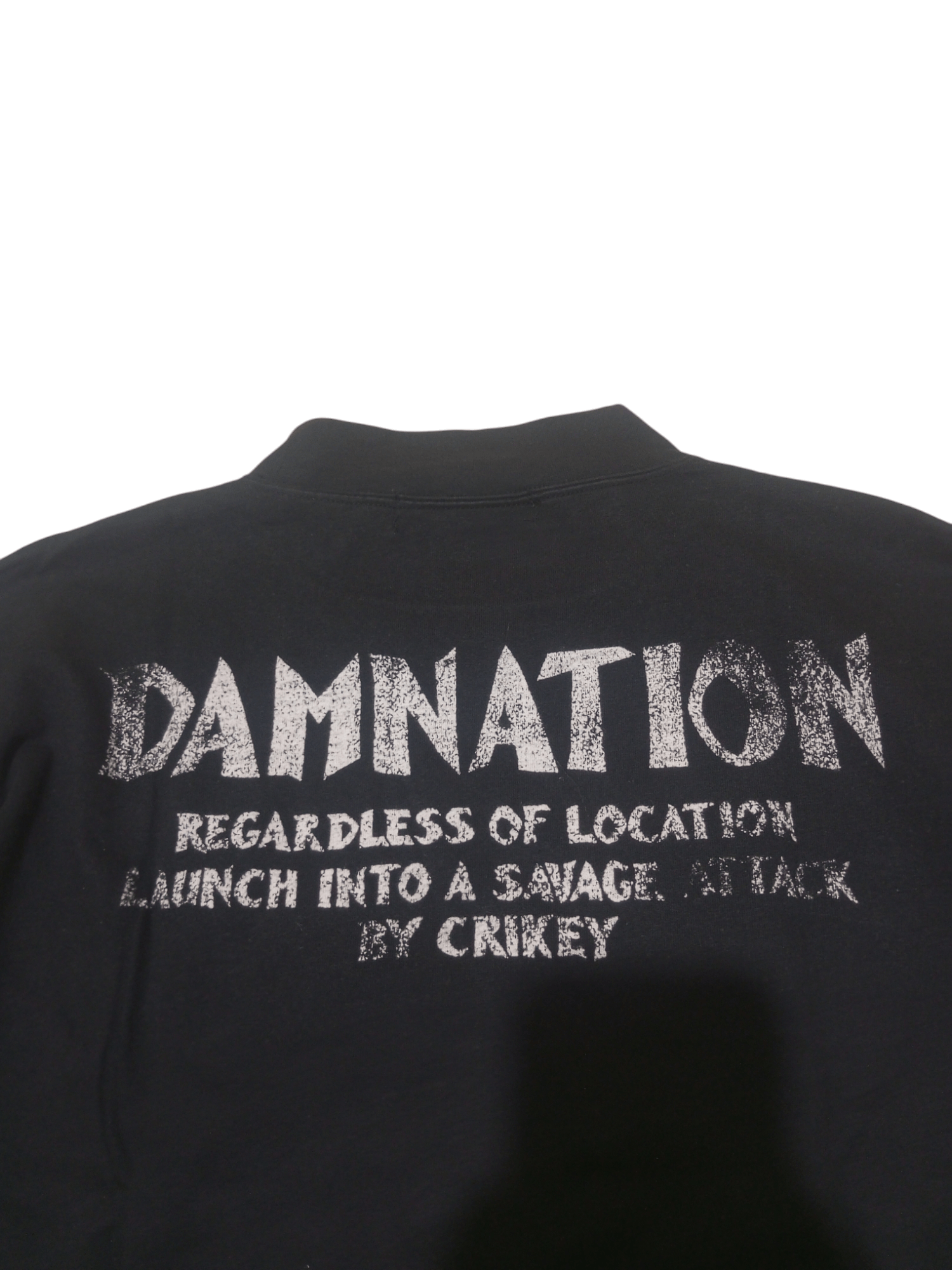 If Six Was Nine × Japanese Brand × Le Grande Bleu (L.G.B.) Vintage RNA "only anrchiss are pretty" Sun faded long sleeve Size US M / EU 48-50 / 2 - 7 Thumbnail