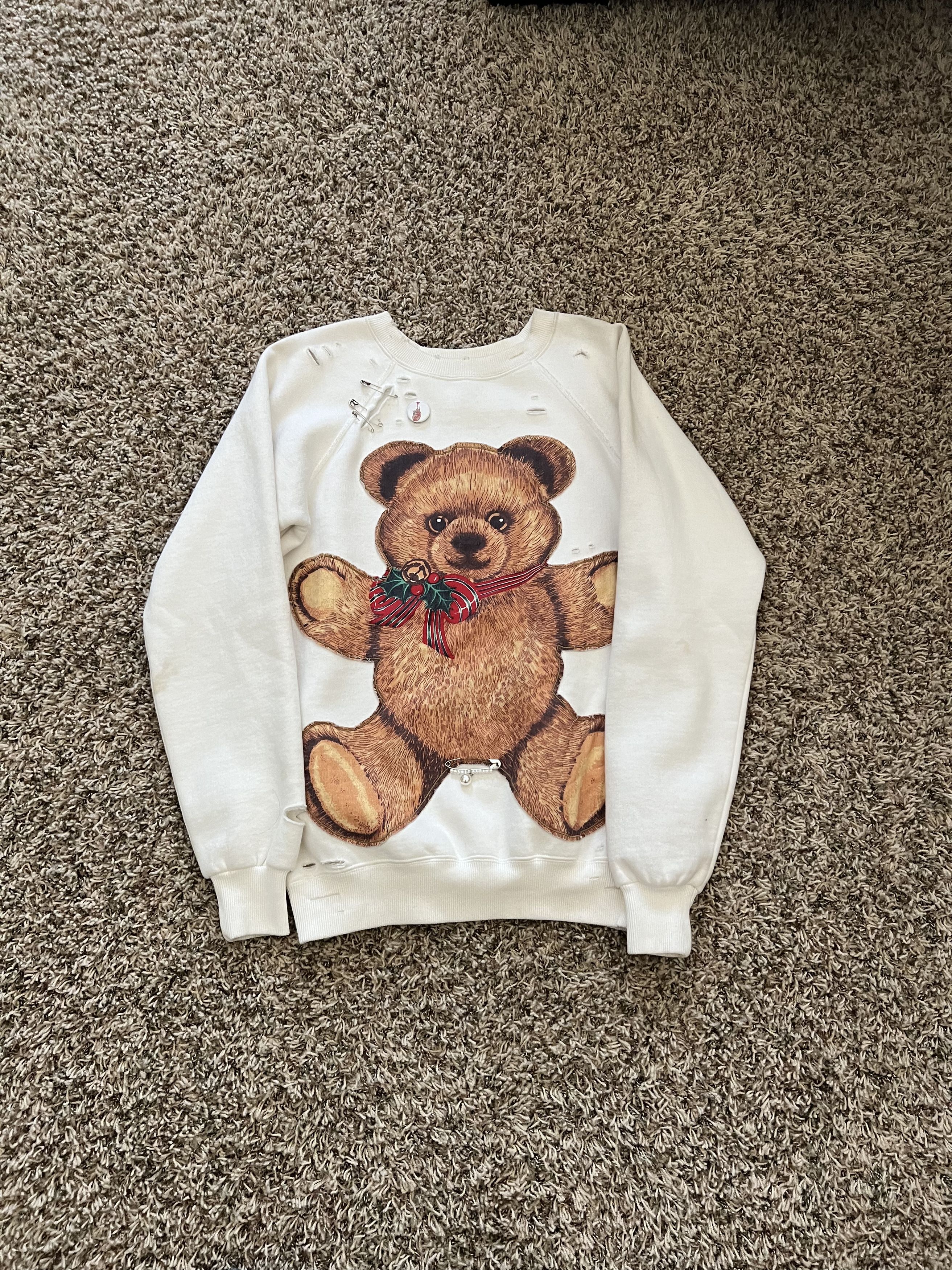 R13 R13 Teddy Punk Crewneck Sweatshirt Size US XS / EU 42 / 0 - 2 Thumbnail