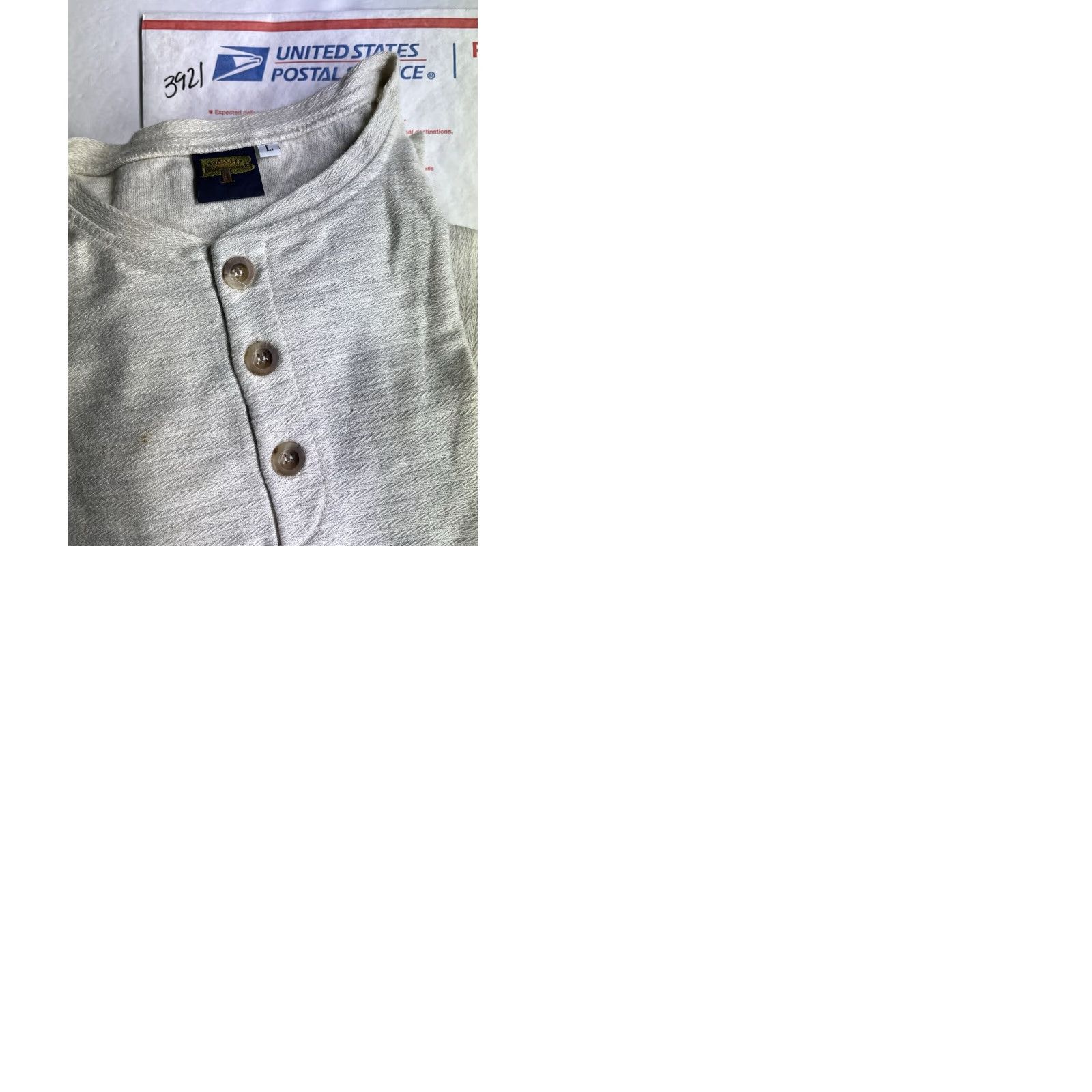 Vintage VINTAGE Biotribe Shirt Beige Short Sleeve Button Mens Large Made In USA See All Pics Size US L / EU 52-54 / 3 - 9 Thumbnail