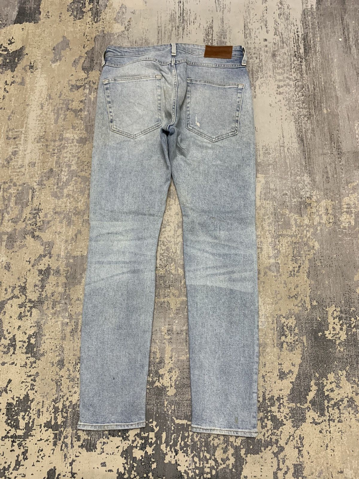 Japanese Brand Japanese Brand Distressed Denim Ripped Skinny Jean Size US 32 / EU 48 - 10 Thumbnail