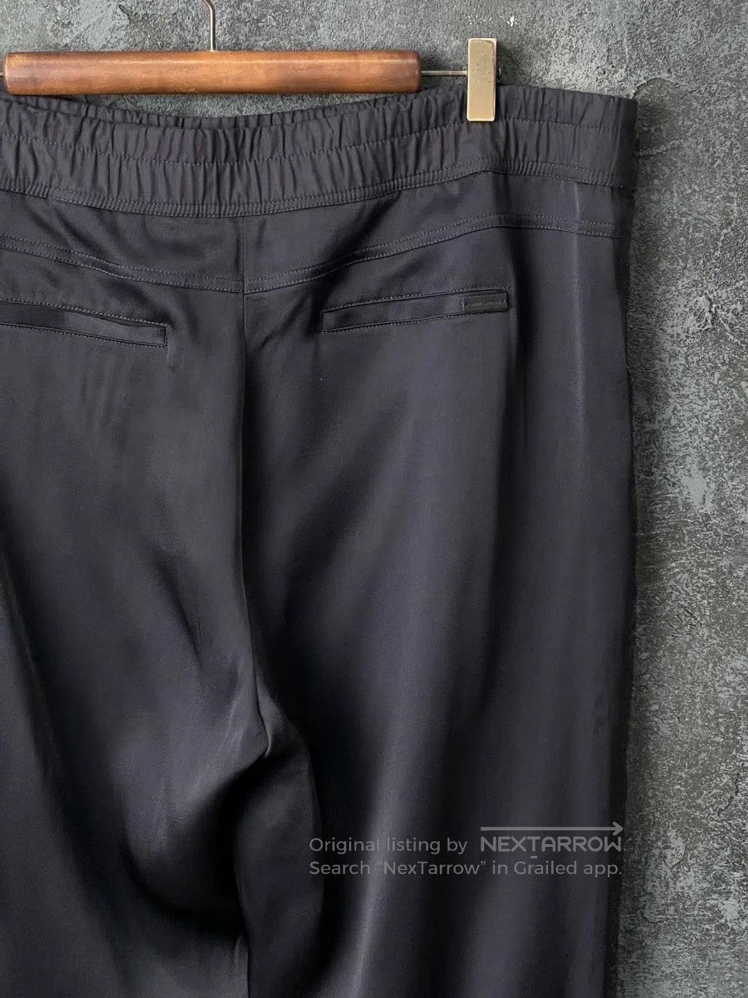 Saint Laurent Paris Saint Laurent Black Striped Drawstring Pants. Size US 36 / EU 52 - 5 Thumbnail