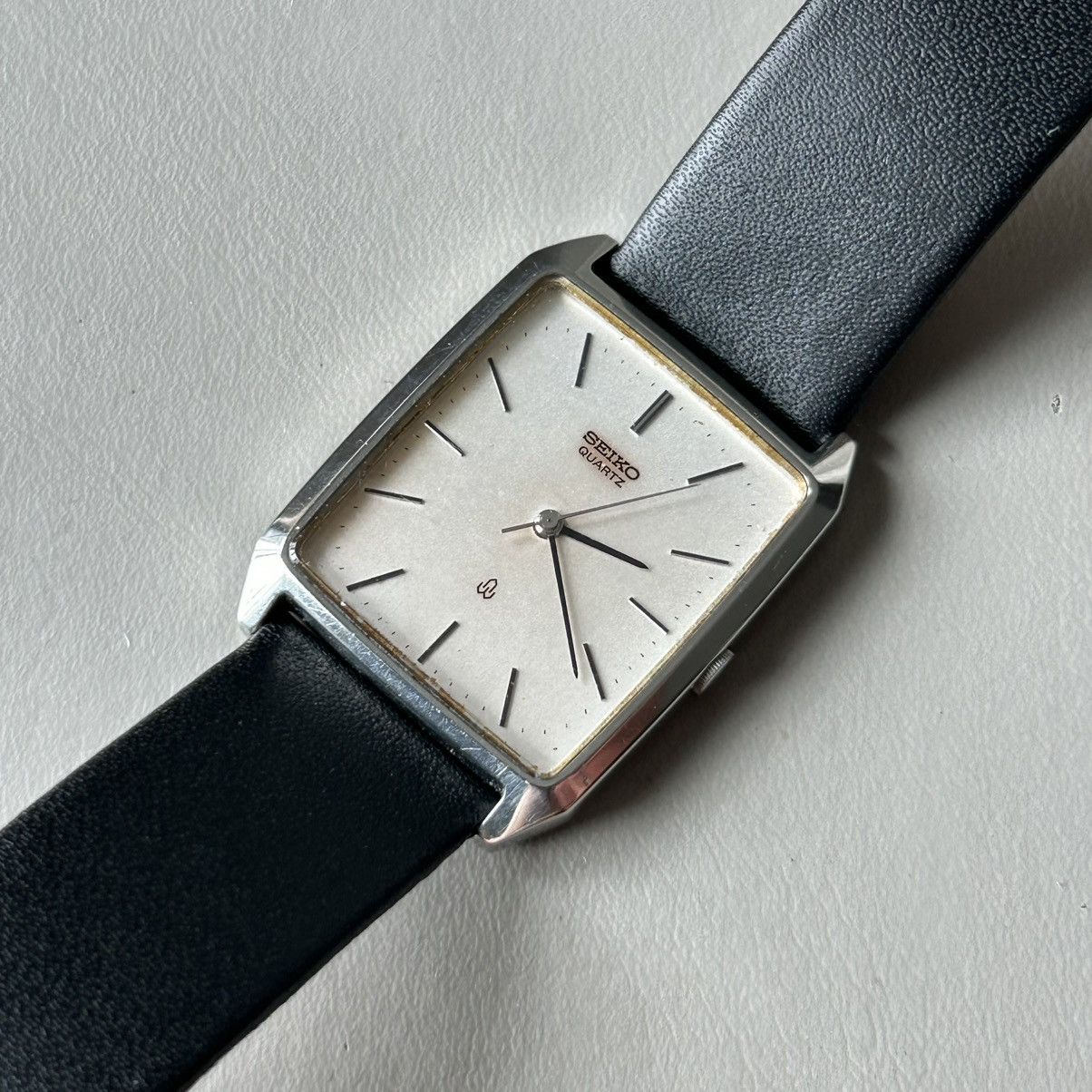 Japanese Brand × Seiko × Vintage Vintage 80s Seiko Tank 2621-5240 