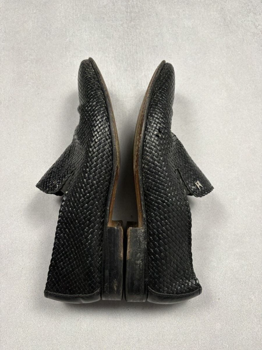 Moreschi Russell & Bromley x Moreschi Woven Leather Slip-On Shoes 42 Size US 9 / EU 42 - 8 Thumbnail