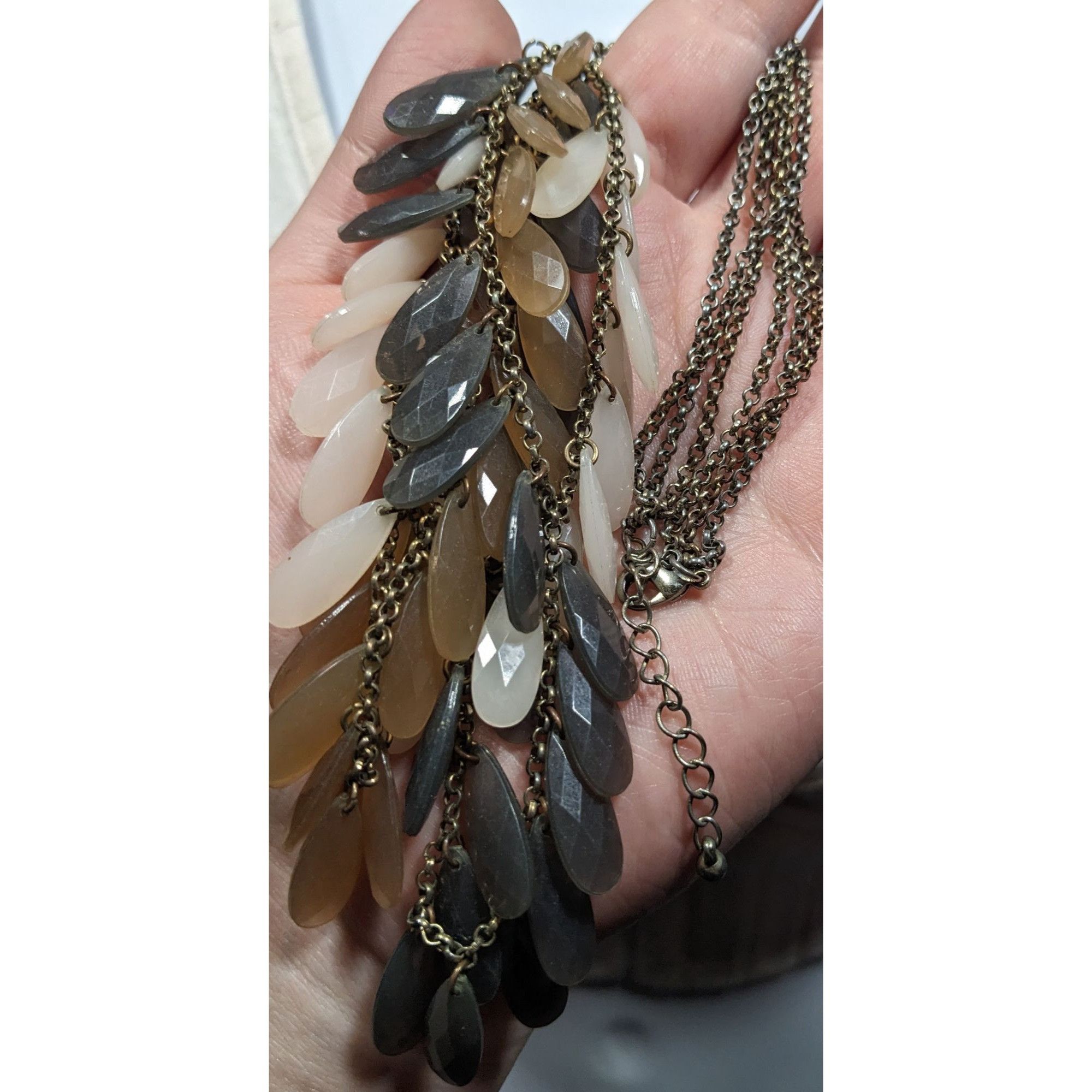 Other Earth Tone Nostalgic Multilayer Fringe Necklace Size ONE SIZE - 5 Thumbnail