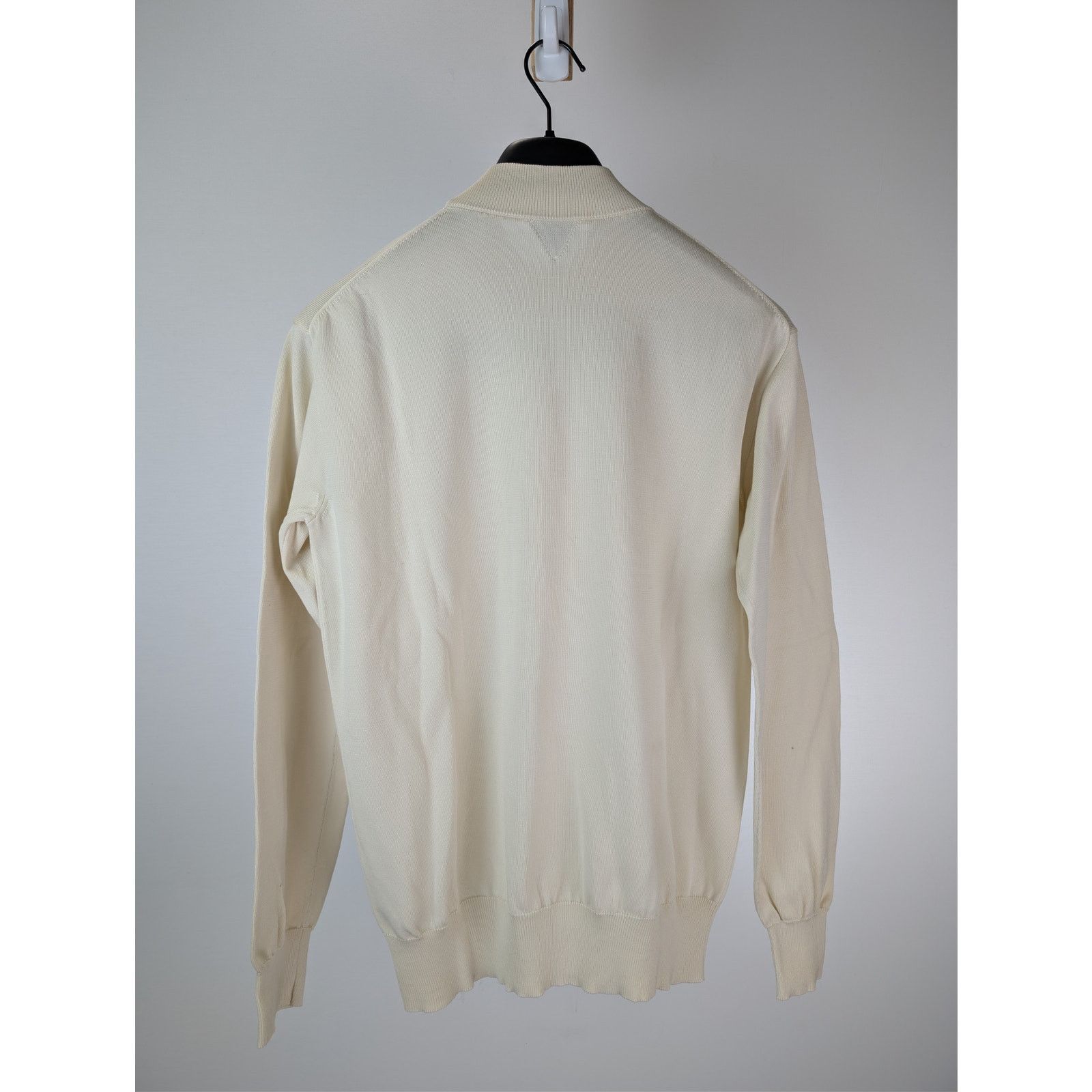 Bottega Veneta o1rshd1 Cashmere Mock-Neck Knit Sweater in Cream Size US S / EU 44-46 / 1 - 9 Thumbnail
