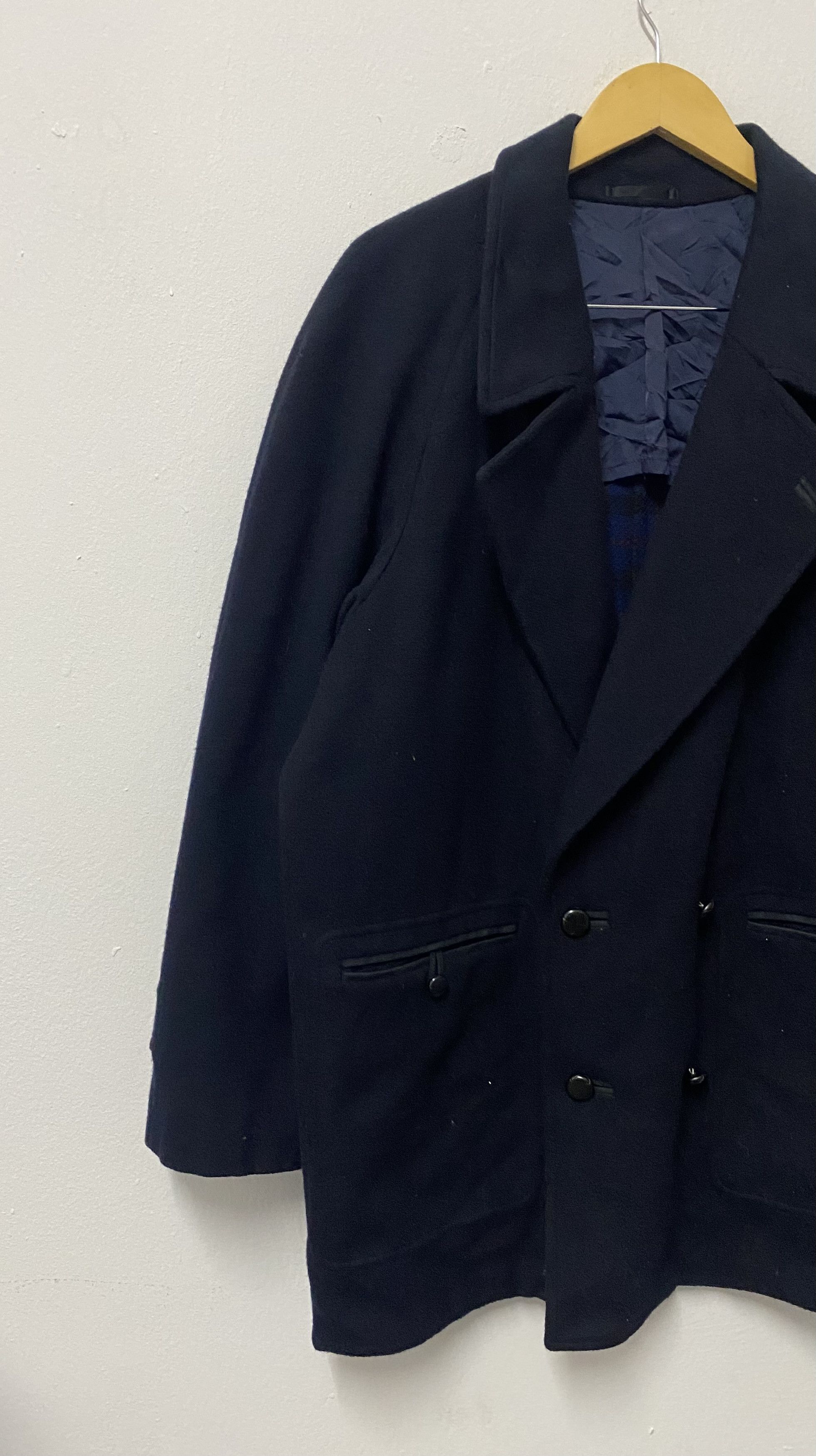 Lanvin Lanvin Paris Wool Coat Blazer Jacket Size 50R - 5 Thumbnail