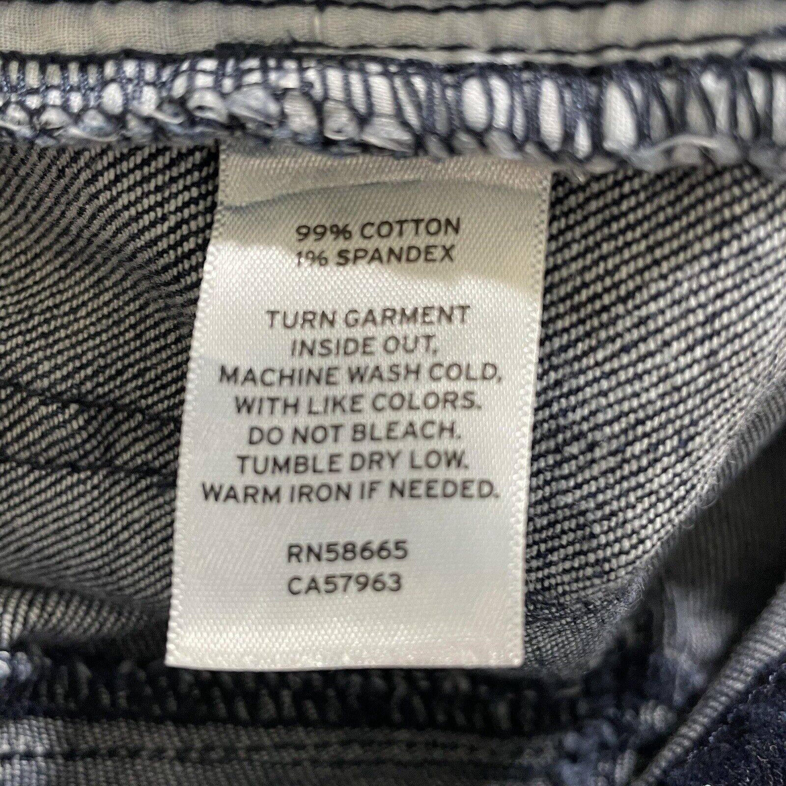 Nordstrom BP High-Rise Skinny Dark Wash Ankle Jeans Exposed Button Size 26" / US 2 / IT 38 - 13 Thumbnail