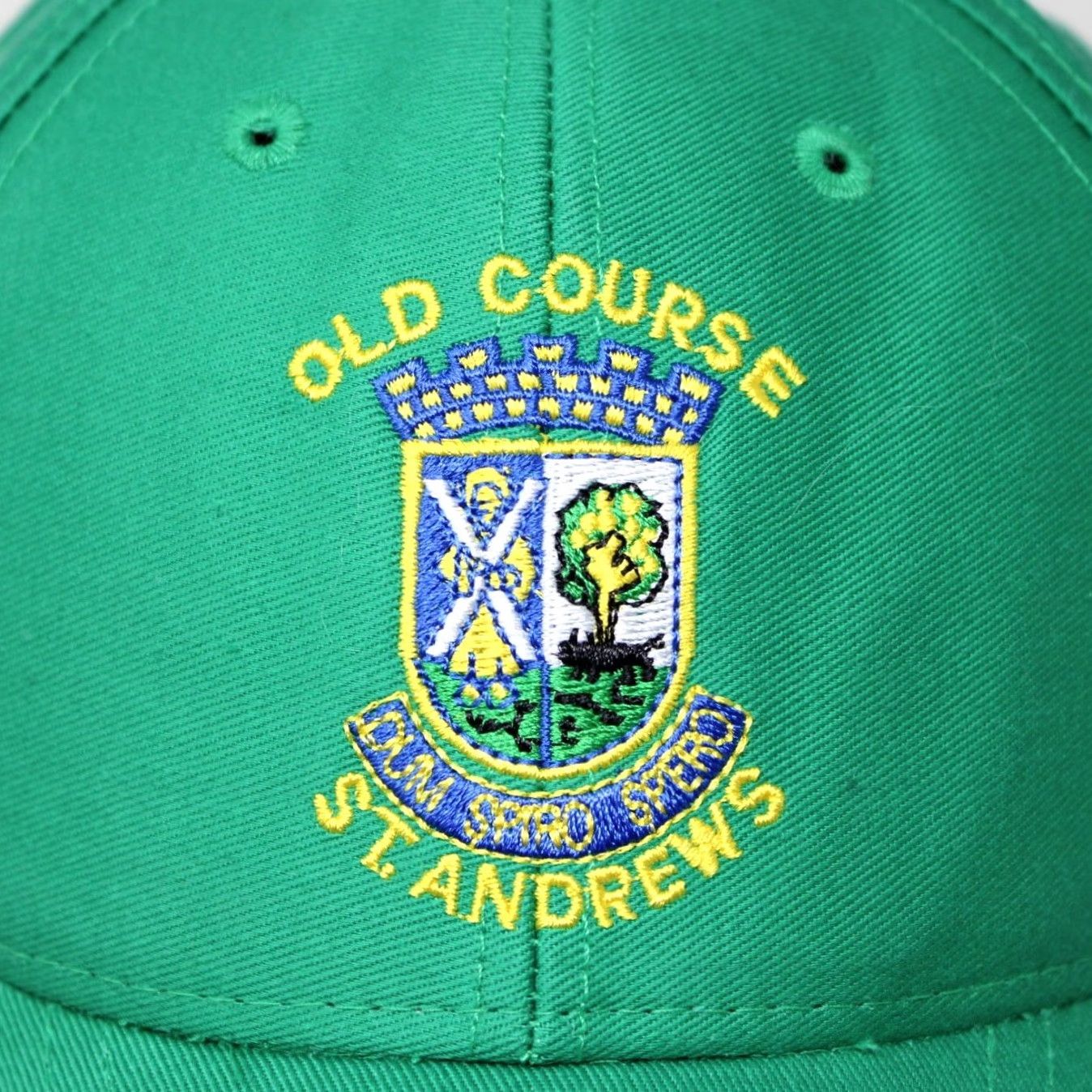 Vintage Insignia St. Andrews Old Course Hat Mens Snapback Green Cotton Cap Size ONE SIZE - 2 Thumbnail