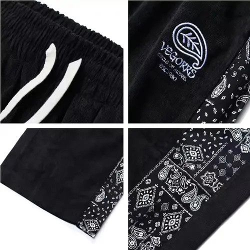 Jean Retro side-stitched hip-hop loose trendy straight pants Size US 30 / EU 46 - 6 Thumbnail