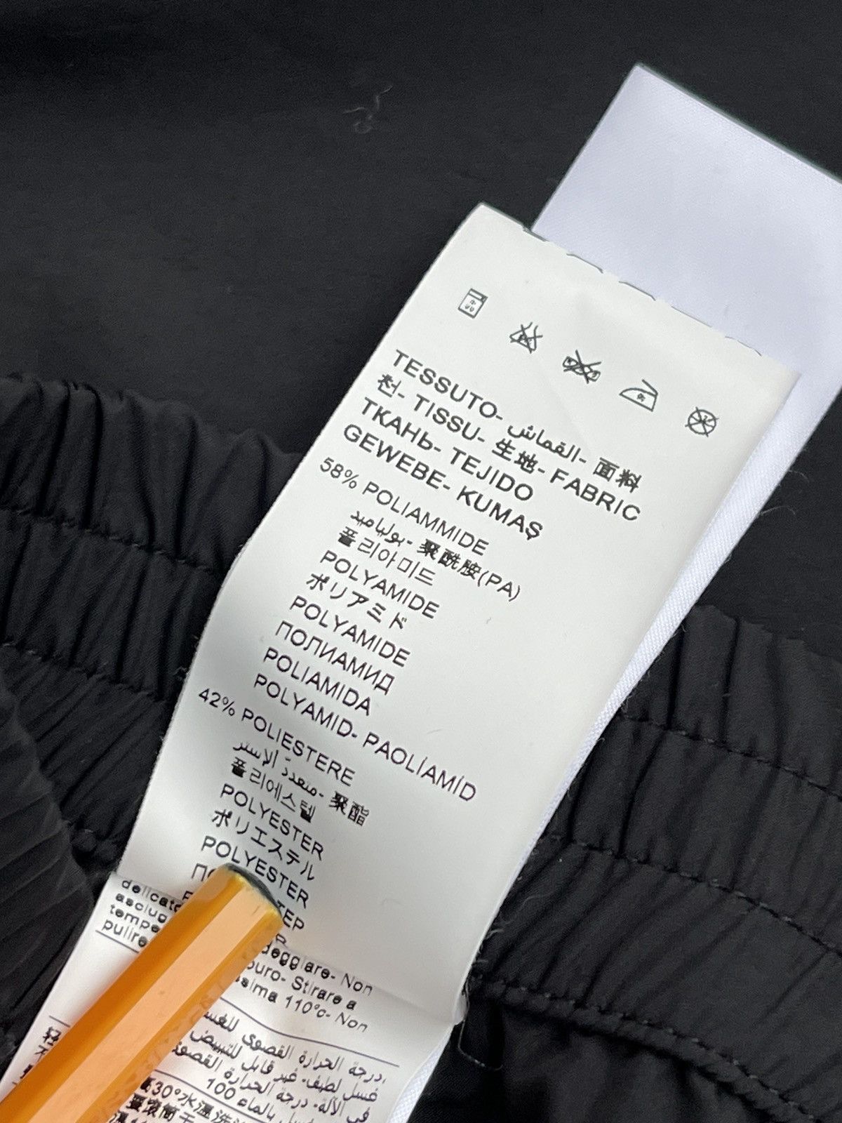 424 !DS! FW22 424 On Fairfax Logo Patched Black Track Pants Size US 36 / EU 52 - 24 Thumbnail