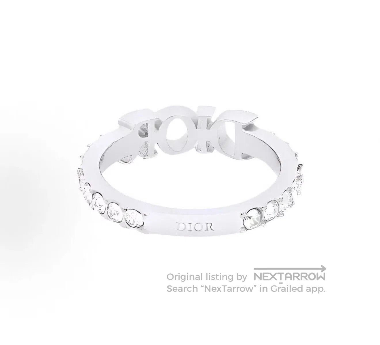 Dior Dior Women's Silver Ring M Size. Size ONE SIZE - 9 Thumbnail
