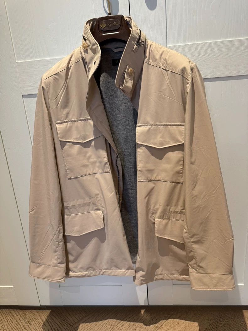 Loro Piana LORO PIANA Traveler's coat, size 46, beige Size M / US 6-8 / IT 42-44 - 2 Thumbnail
