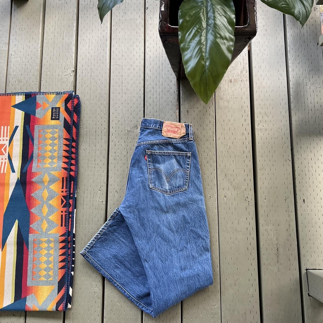 Levi's × Vintage Levis 501 Vintage Denim Jeans Size US 32 / EU 48 - 1 Thumbnail