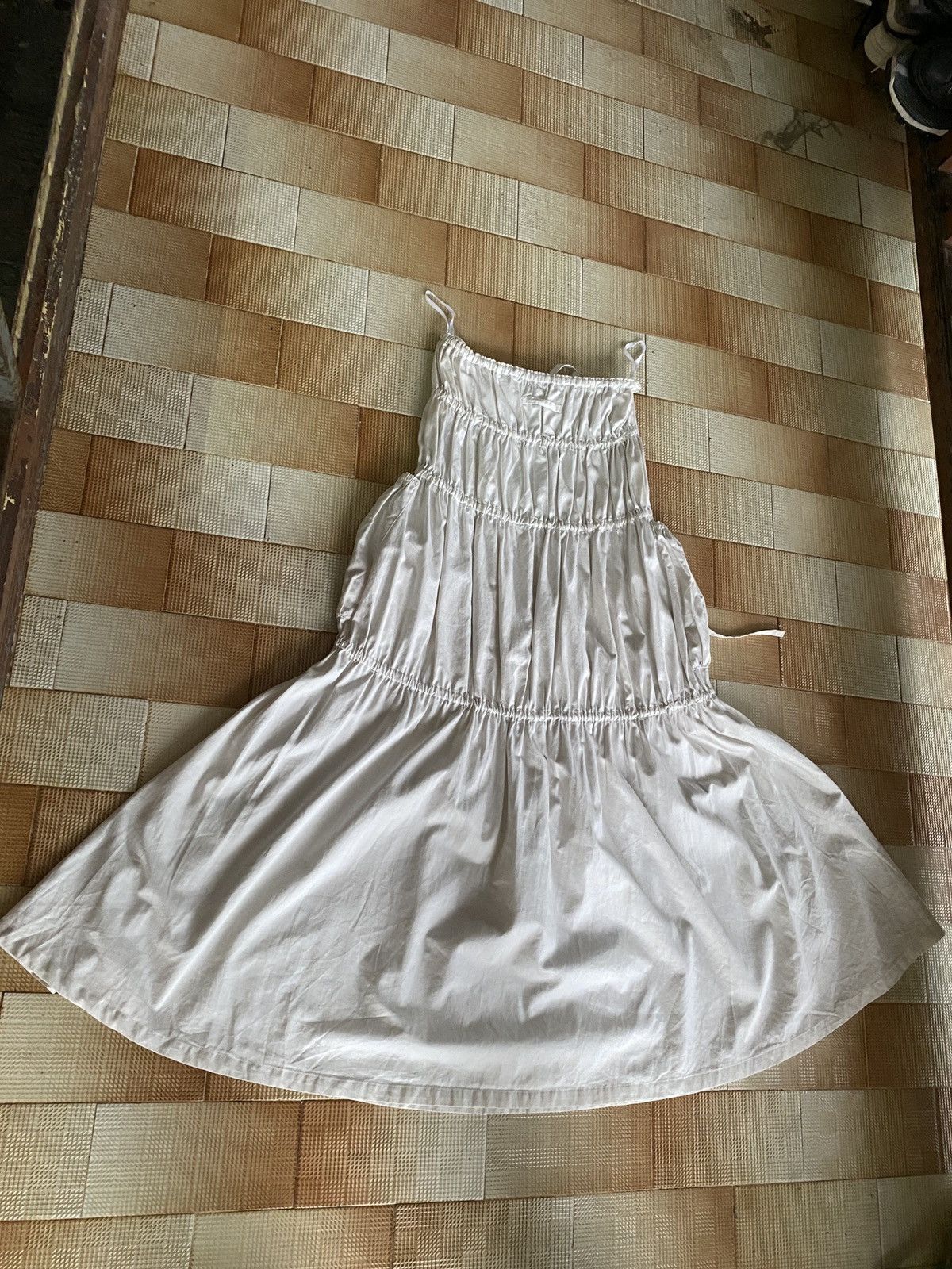 Jean Paul Gaultier Jean Paul Gaultier Femme Archival Smocked Tiered Sun Dress Size S / US 4 / IT 40 - 8 Thumbnail